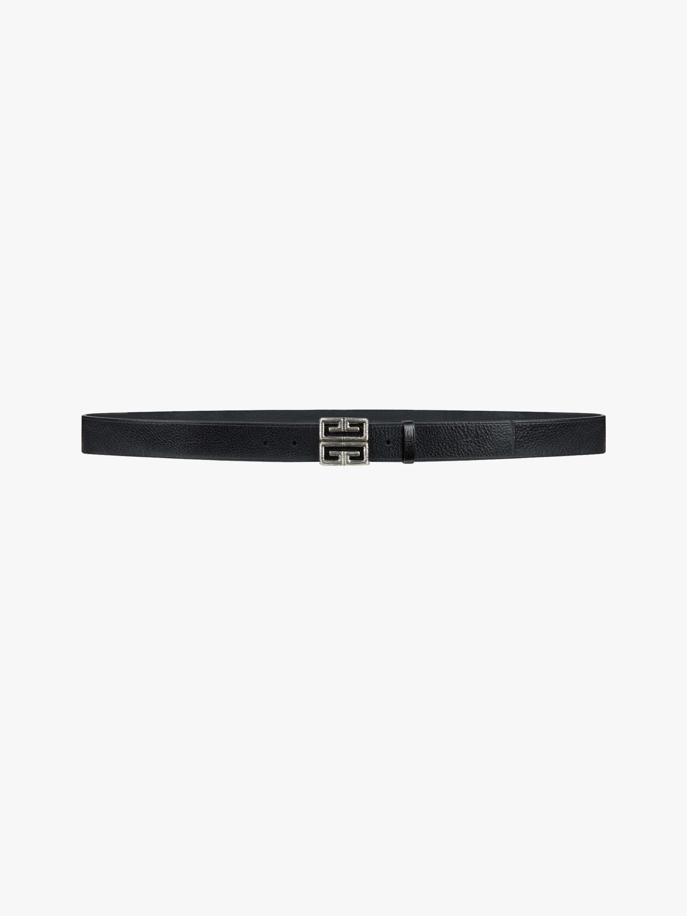 4G buckle belt in leather - 1