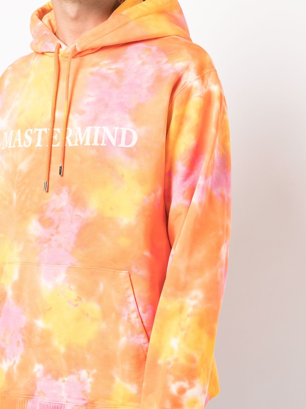 tie-dye logo hoodie - 5