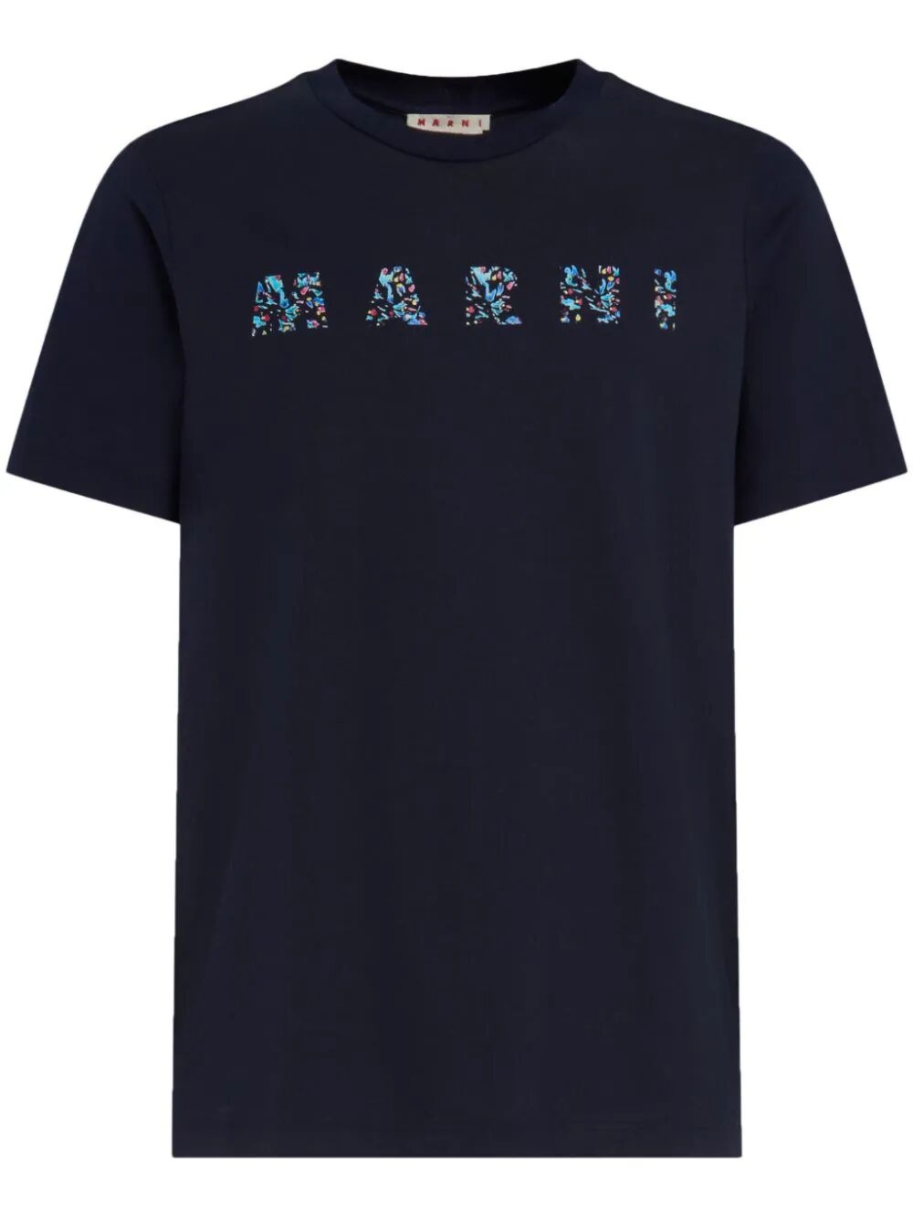 T-shirt with patterned marni print - 1