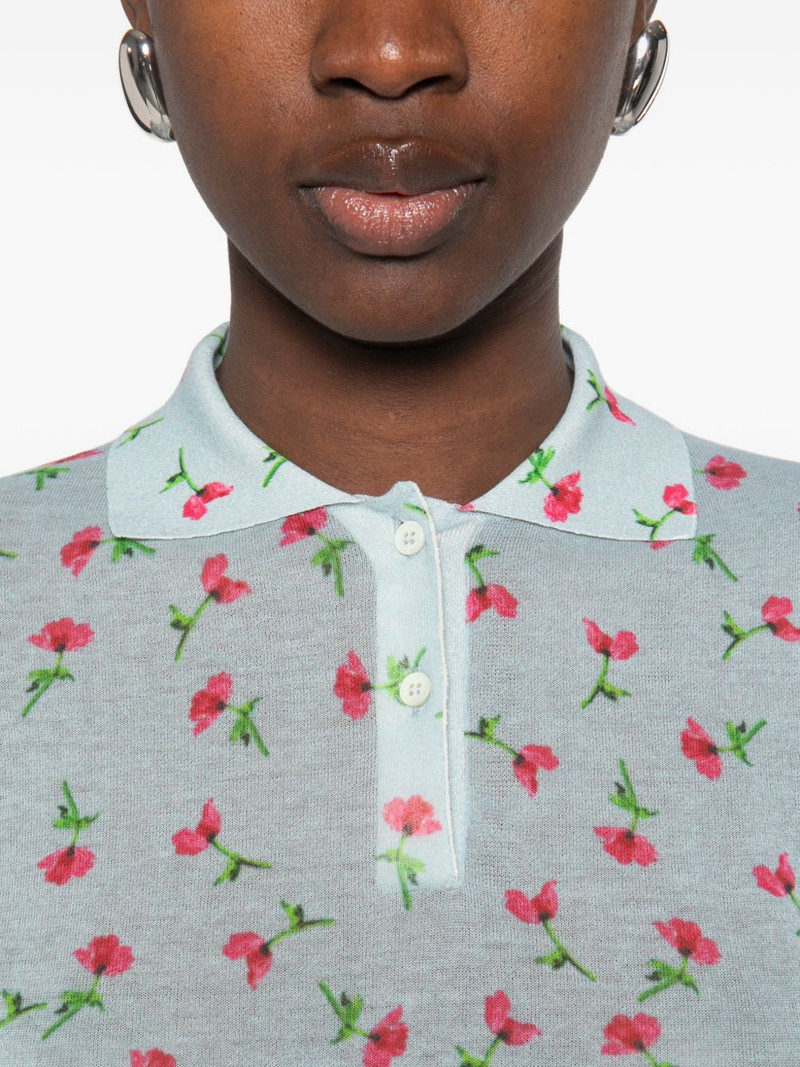 floral polo top 5