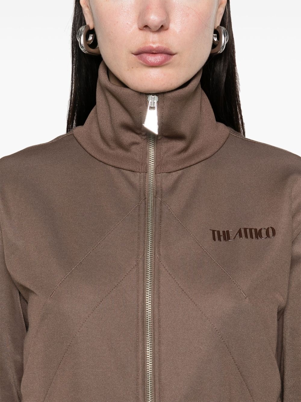 logo-appliqué sweatshirt - 5