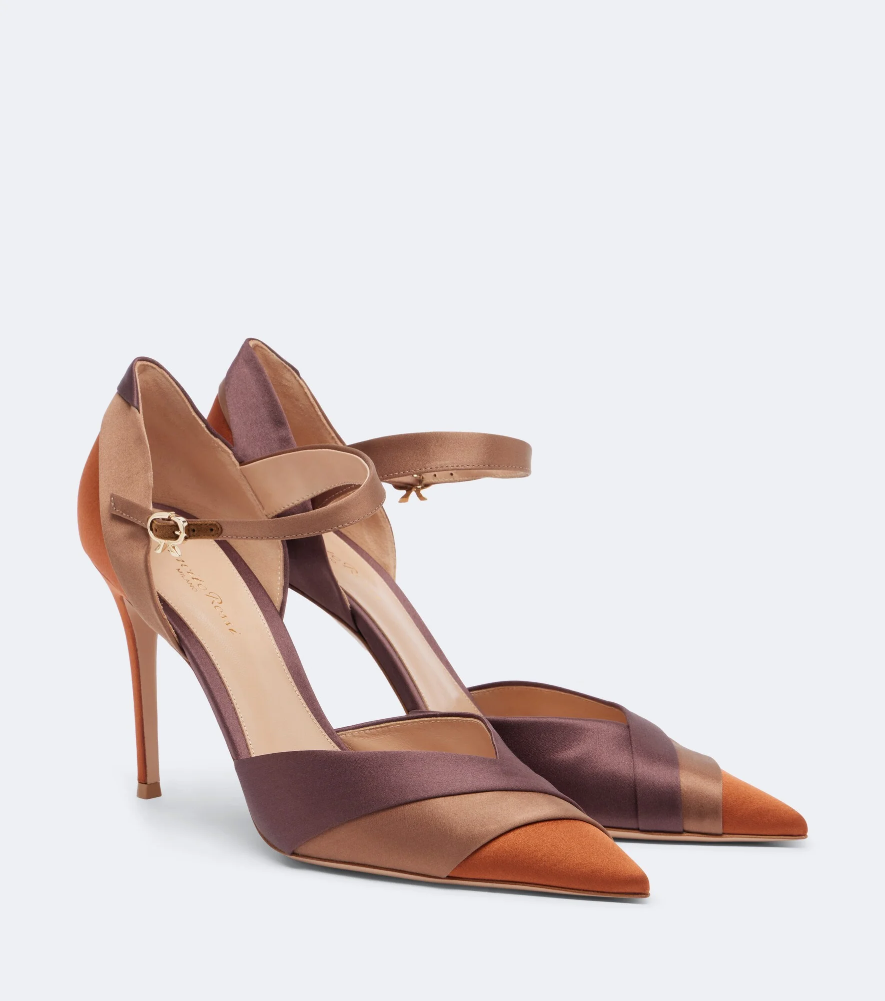 Sofia D'Orsay satin pumps - 1