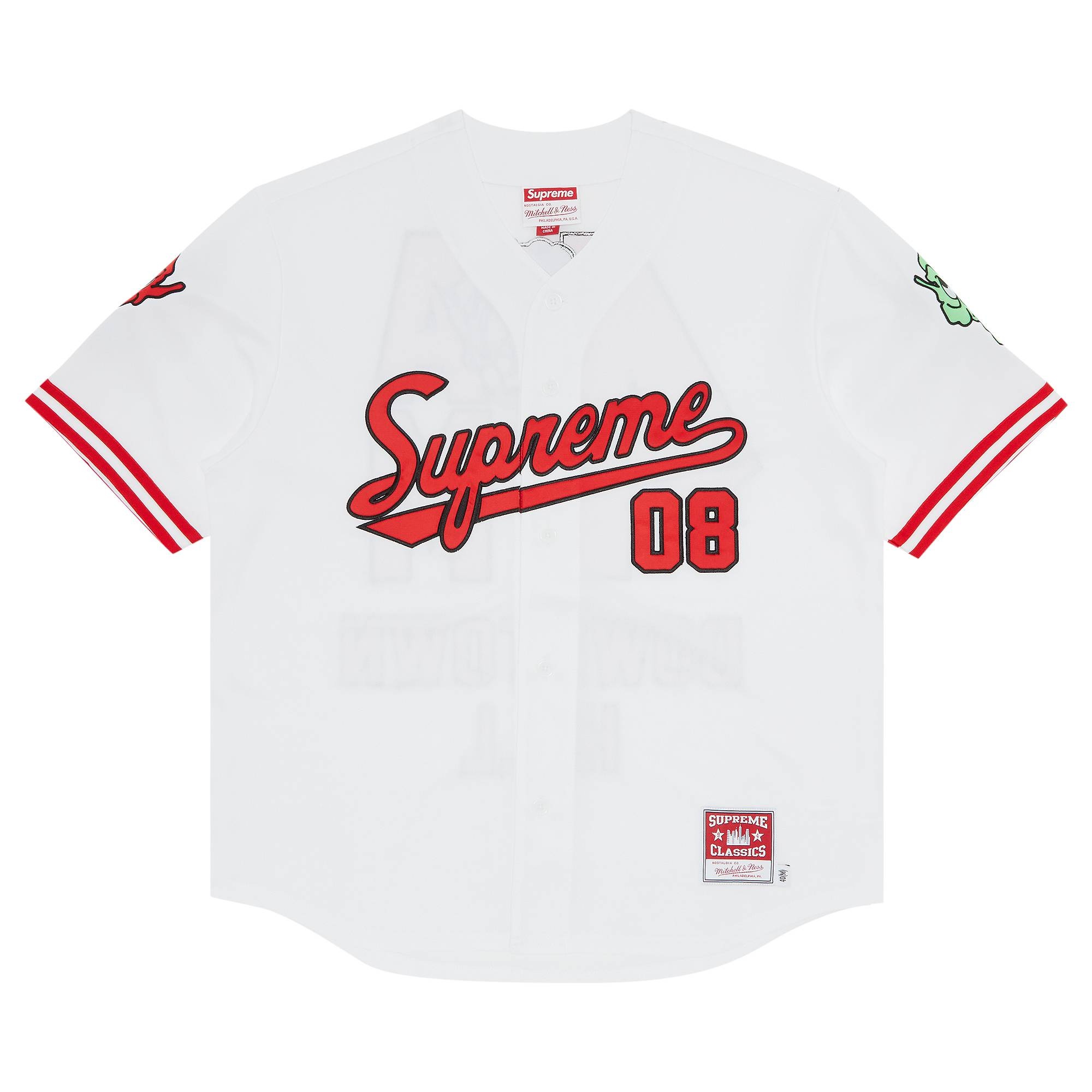 Outlets Supreme baseball jersey