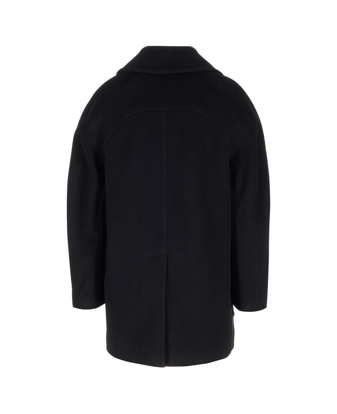Wool And Cashmere Peacoat - 2