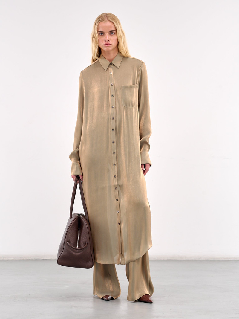 PRISCAVera Maxi Shirt Dress outlook