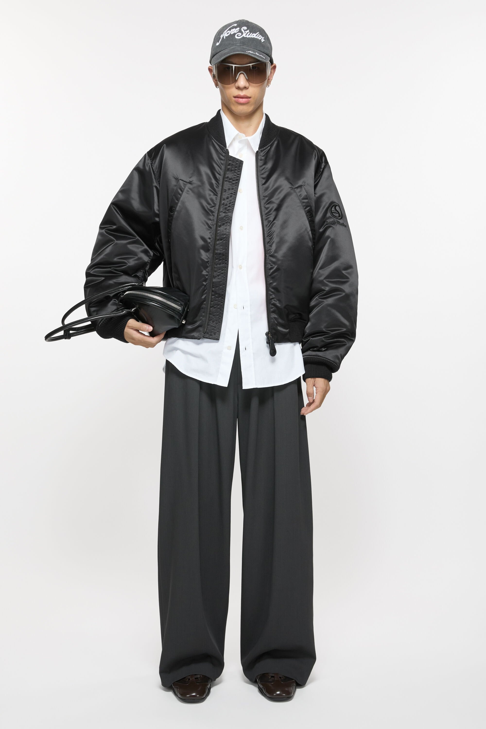 Bomber jacket logogram - Black - 2