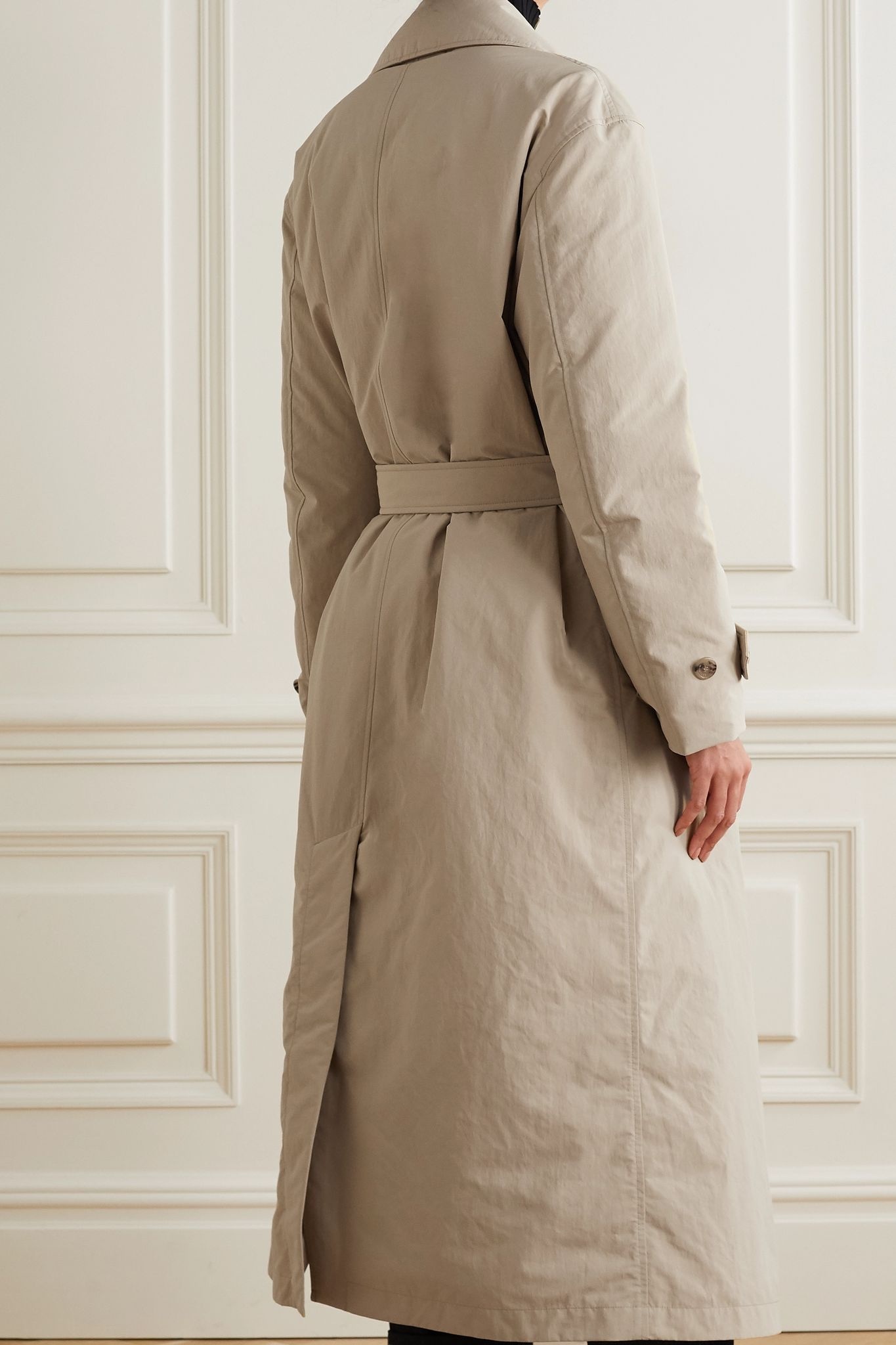 + 1 JW Anderson Montacute padded shell down trench coat - 3