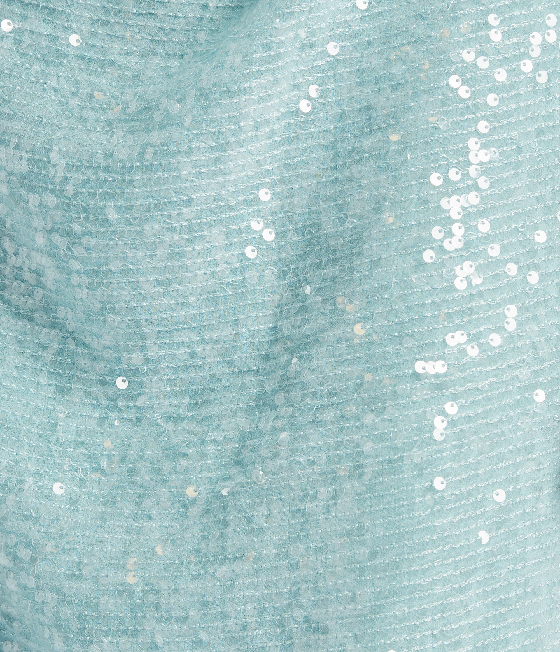 LONG SLEEVE SEQUIN GOWN - 6
