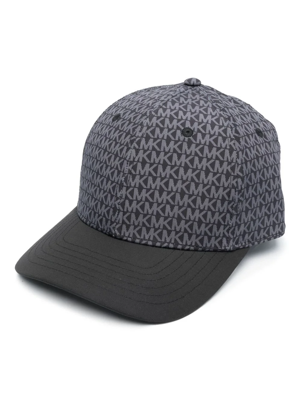 monogram-jacquard six-panel cap - 1