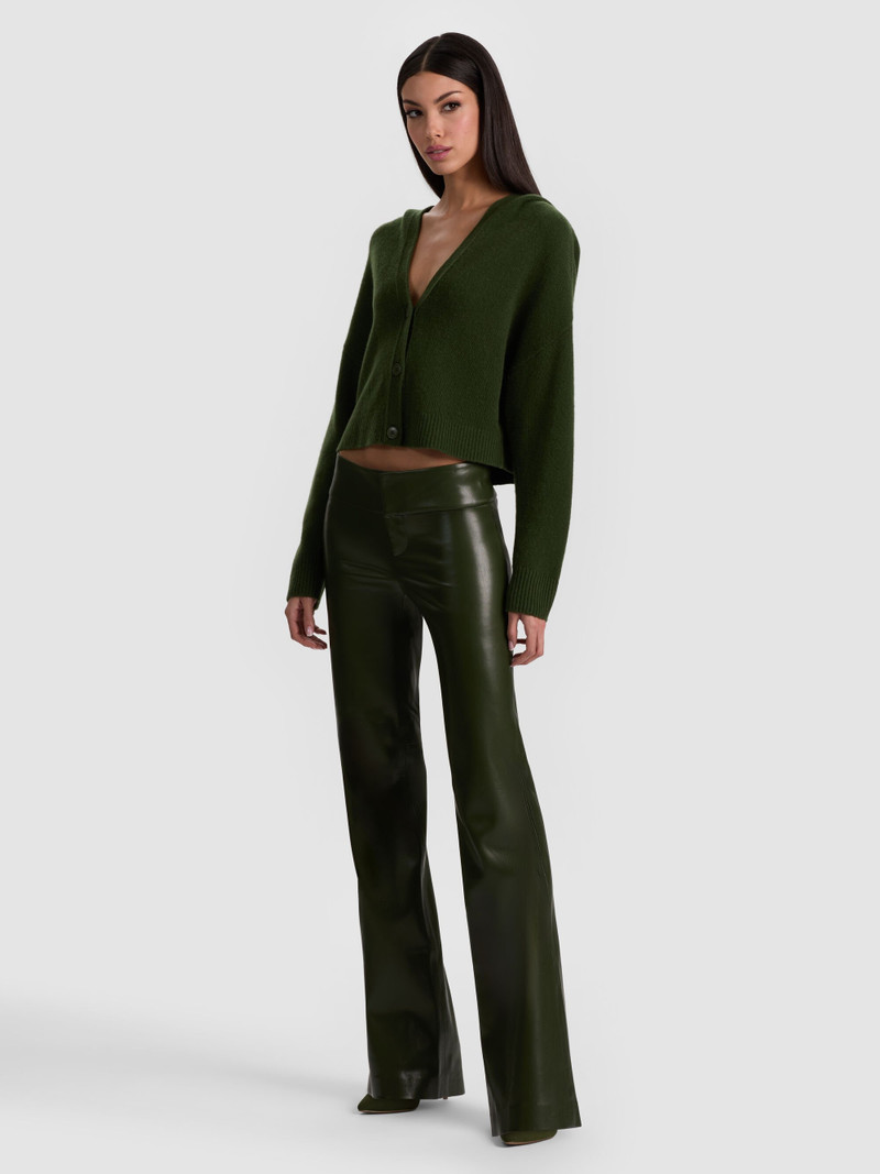 OLIVIA VEGAN BOOTCUT PANT 5