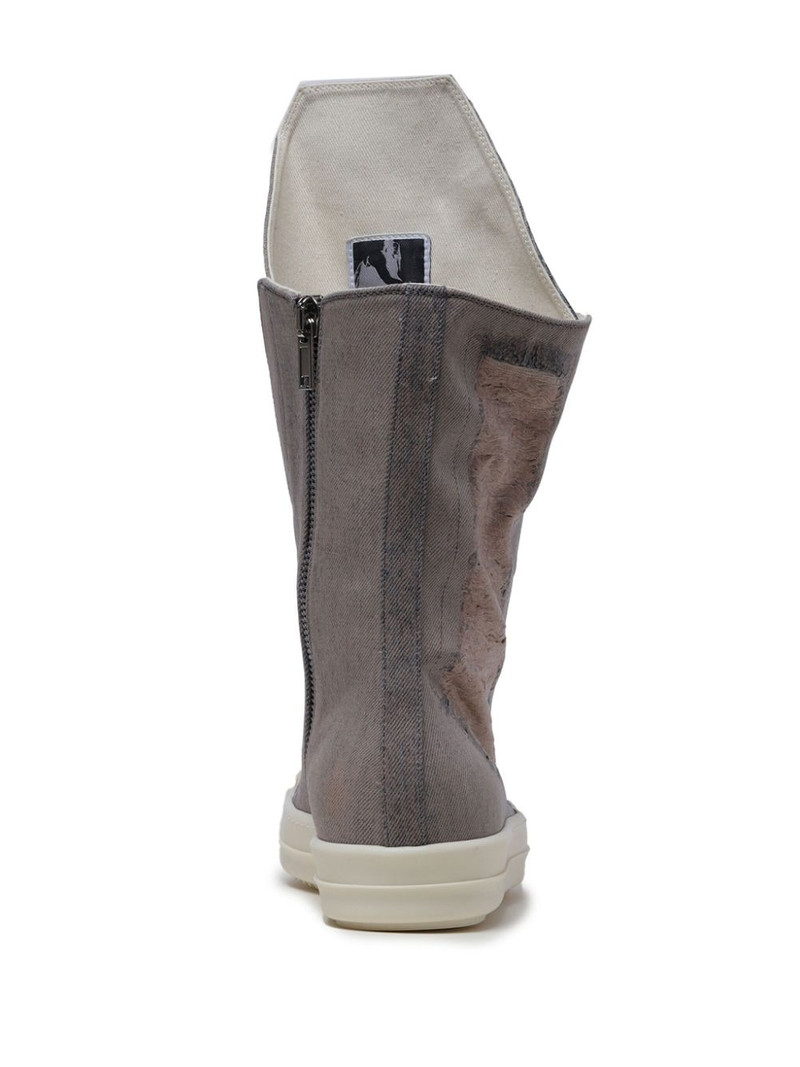 extended-tongue sneaker boots 5