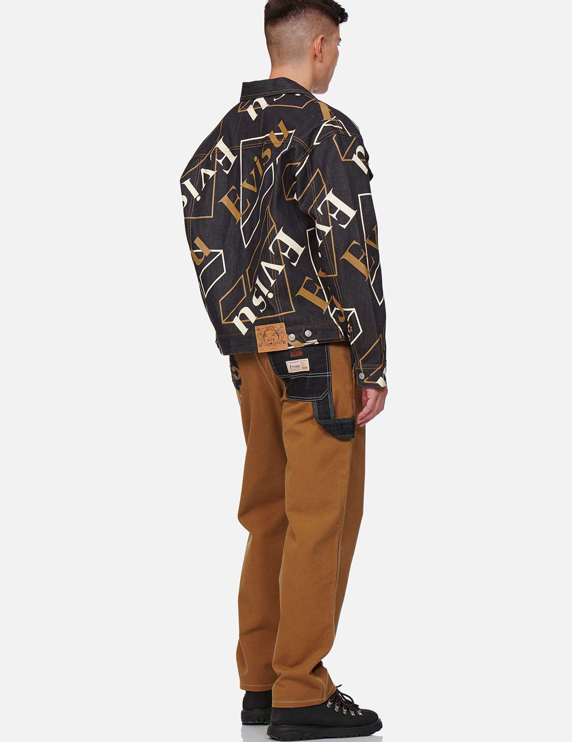 LOGO MONOGRAM DENIM JACKET - 6