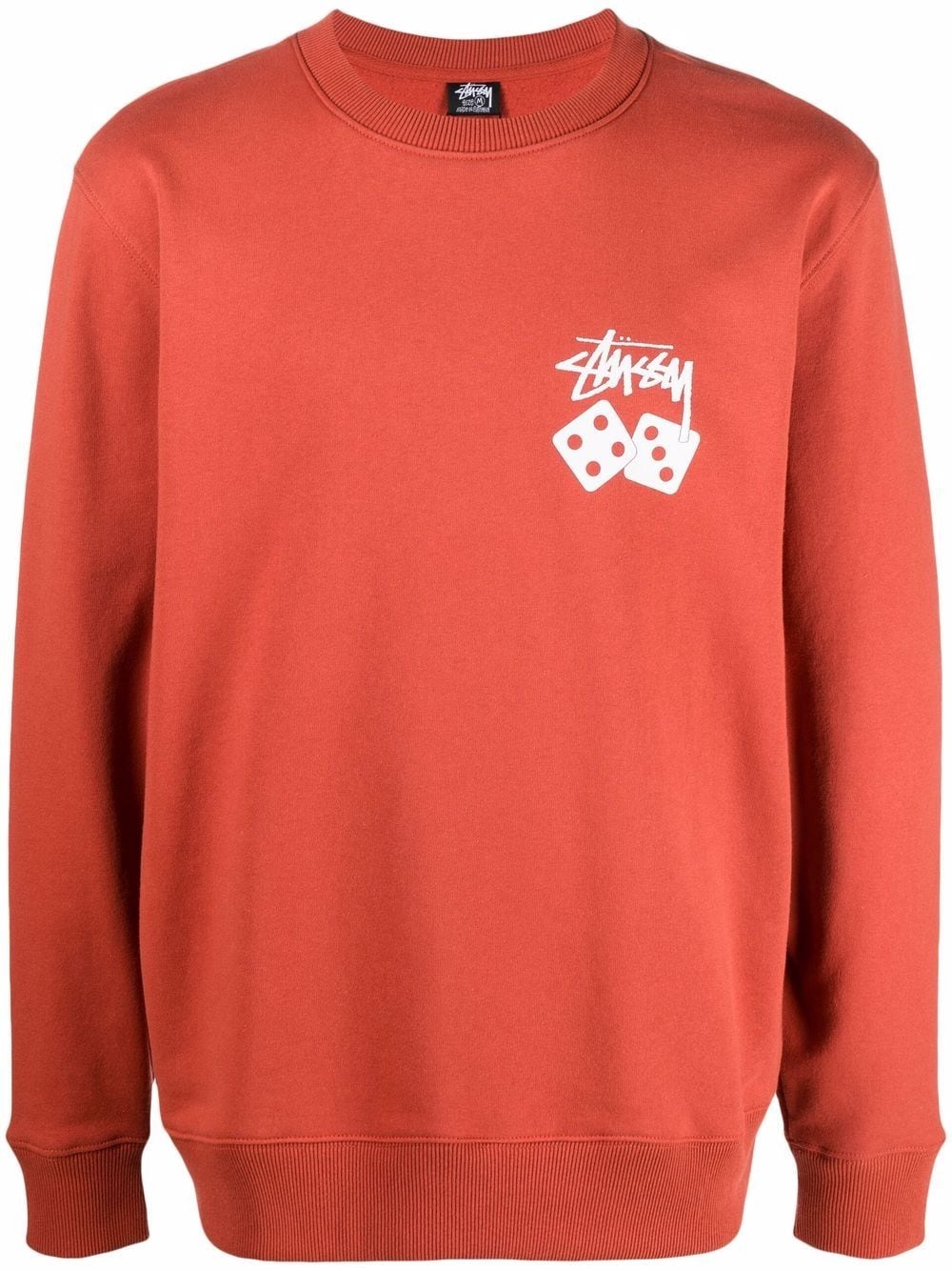 logo-print crew-neck sweatshirt - 1