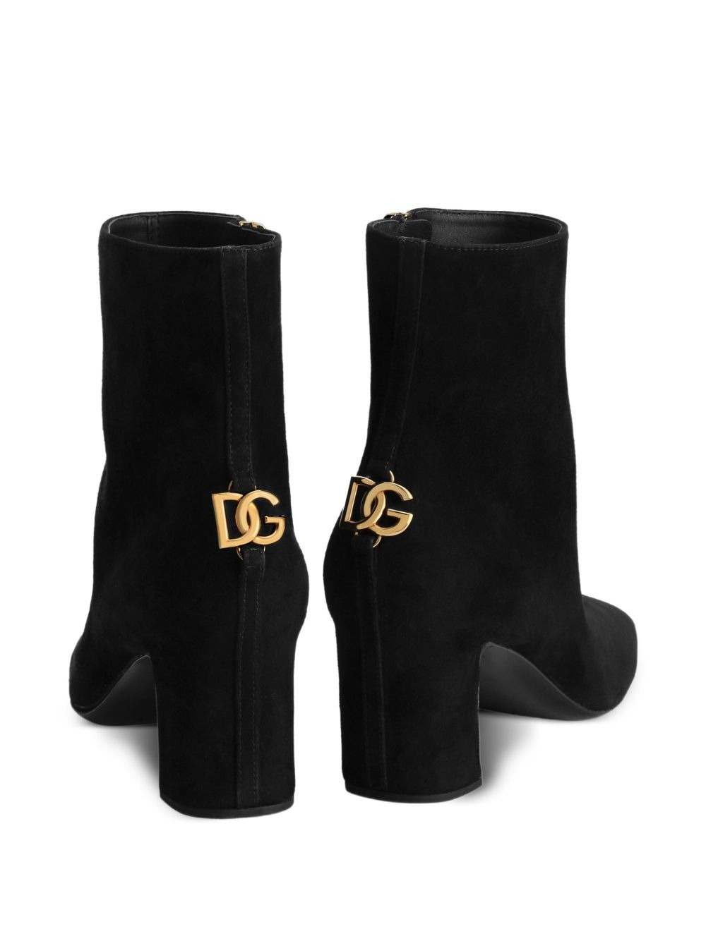 DG logo suede boots - 3