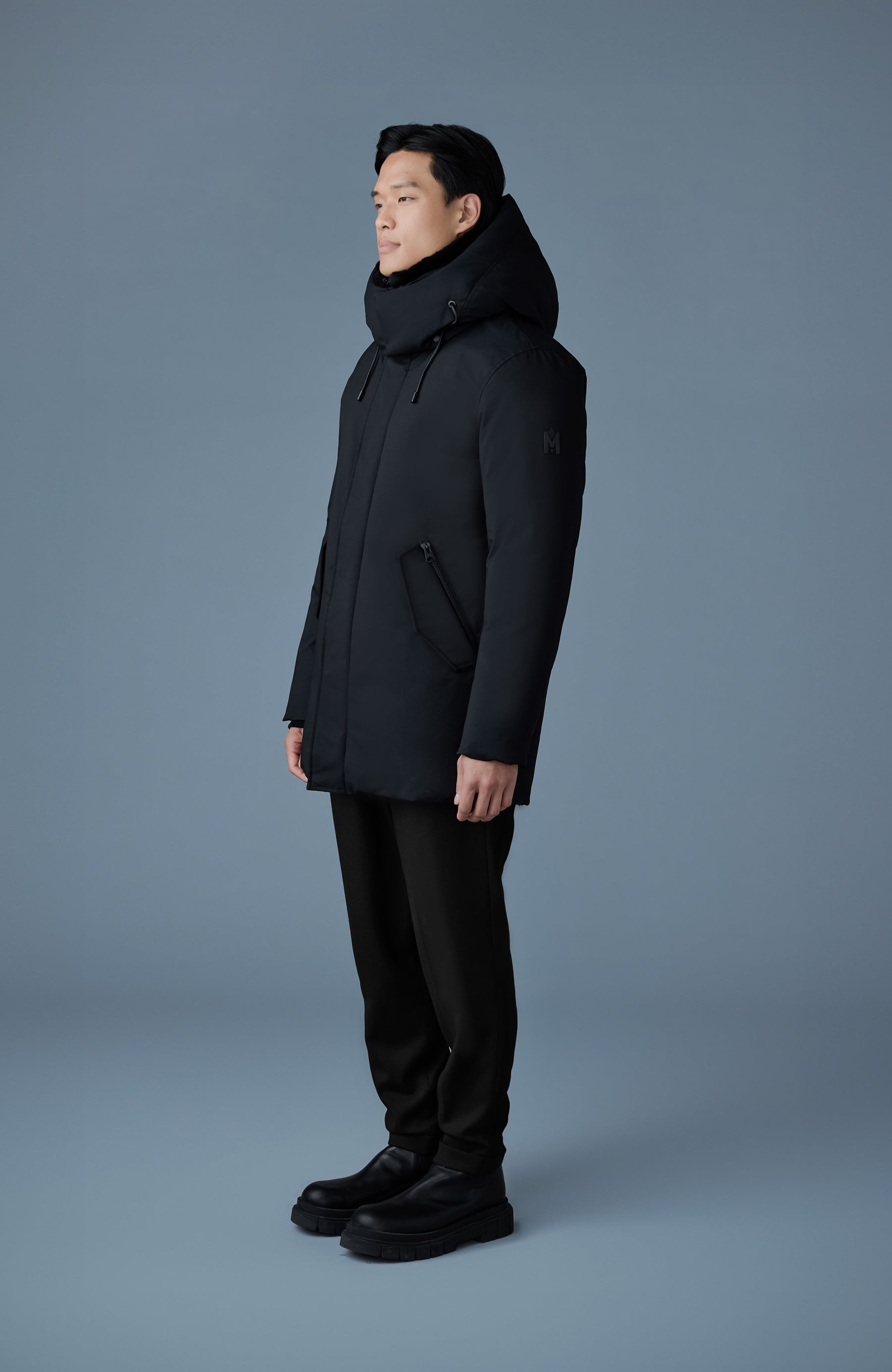 SULLIVAN 2-in-1 Down Coat with Removable Bib - 3
