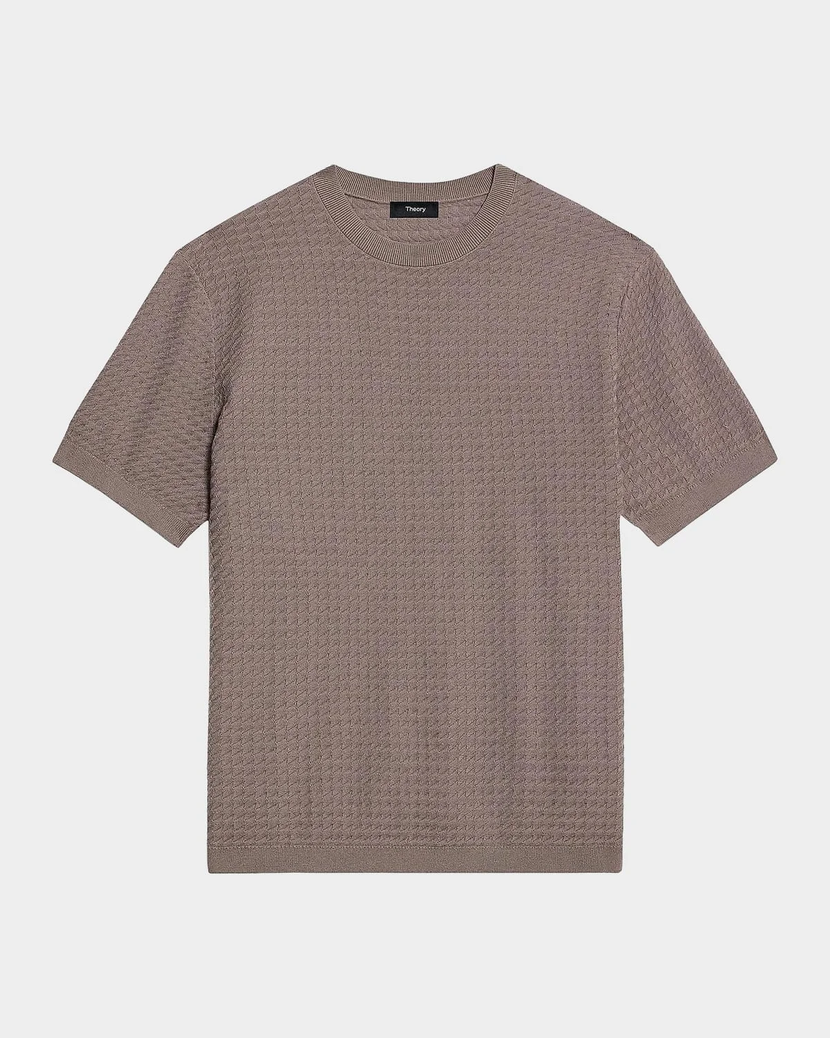 Men's Damian Textured Knit Short-Sleeve Sweater - 1