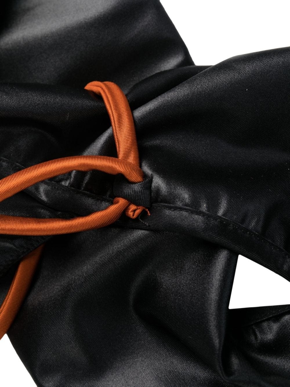 wrap-around string swimsuit - 3