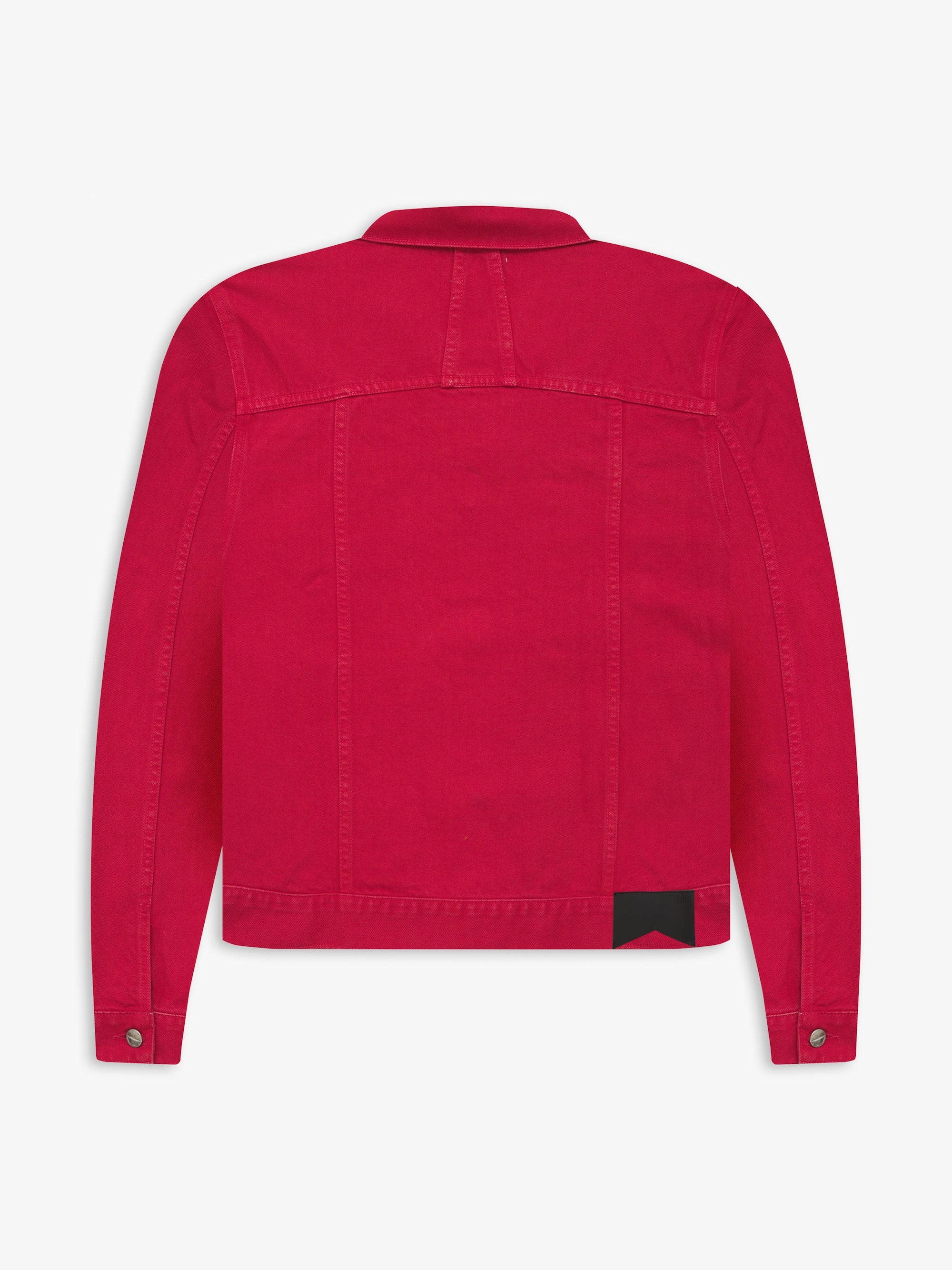 RED DENIM JACKET - 2