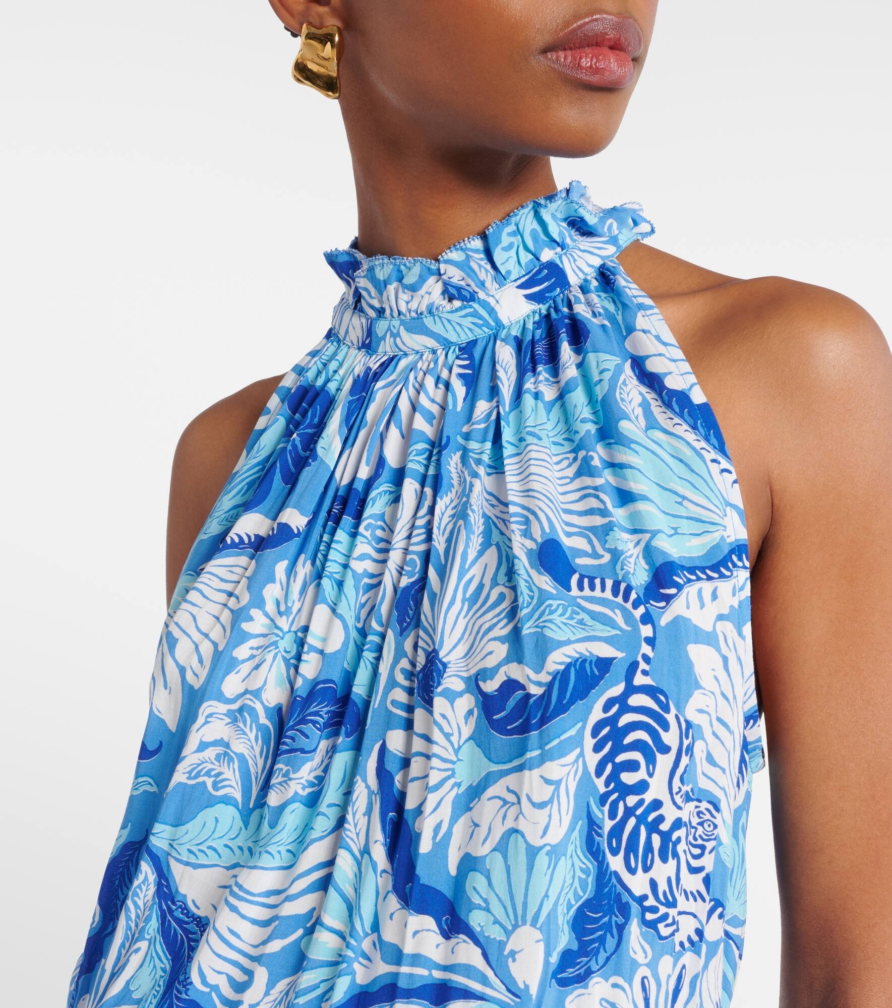 Bianca printed maxi dress - 4