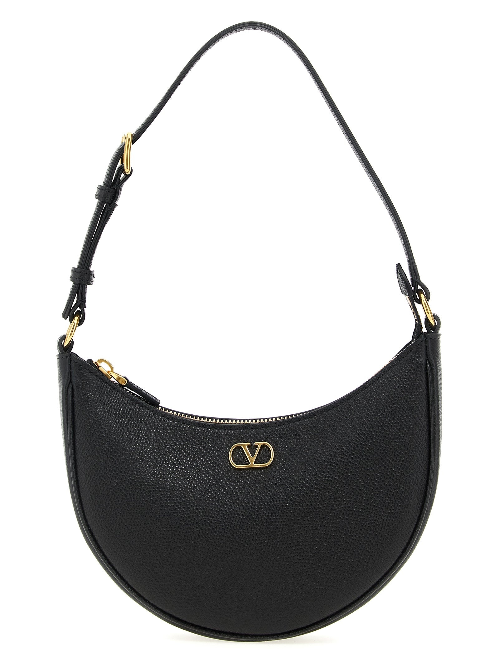 Valentino Garavani Vlogo Mini Shoulder Bag Shoulder Bags Black - 1