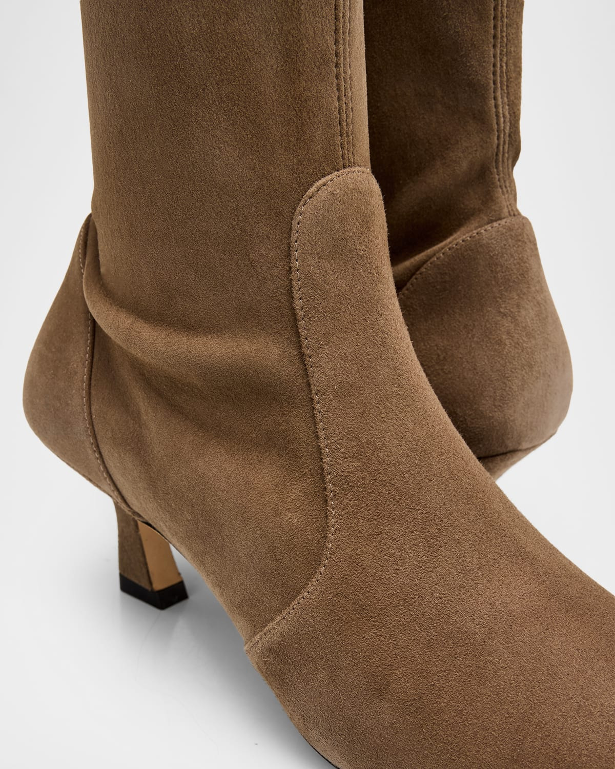 50mm Vinnie Suede Stretch Booties - 4