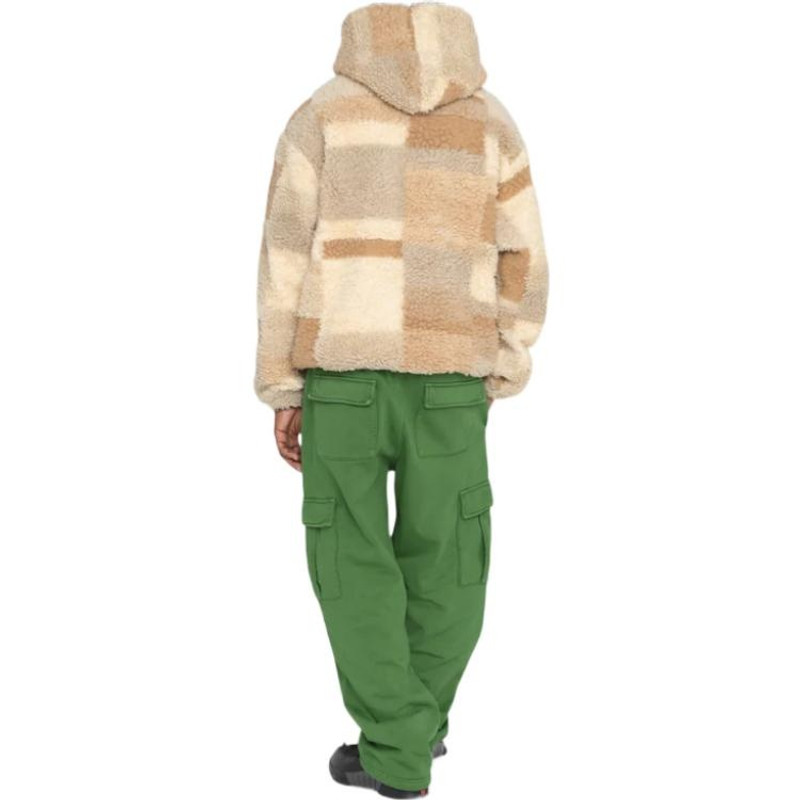 Stussy Bronson Sherpa Hoodie 'Tan' 118519 5