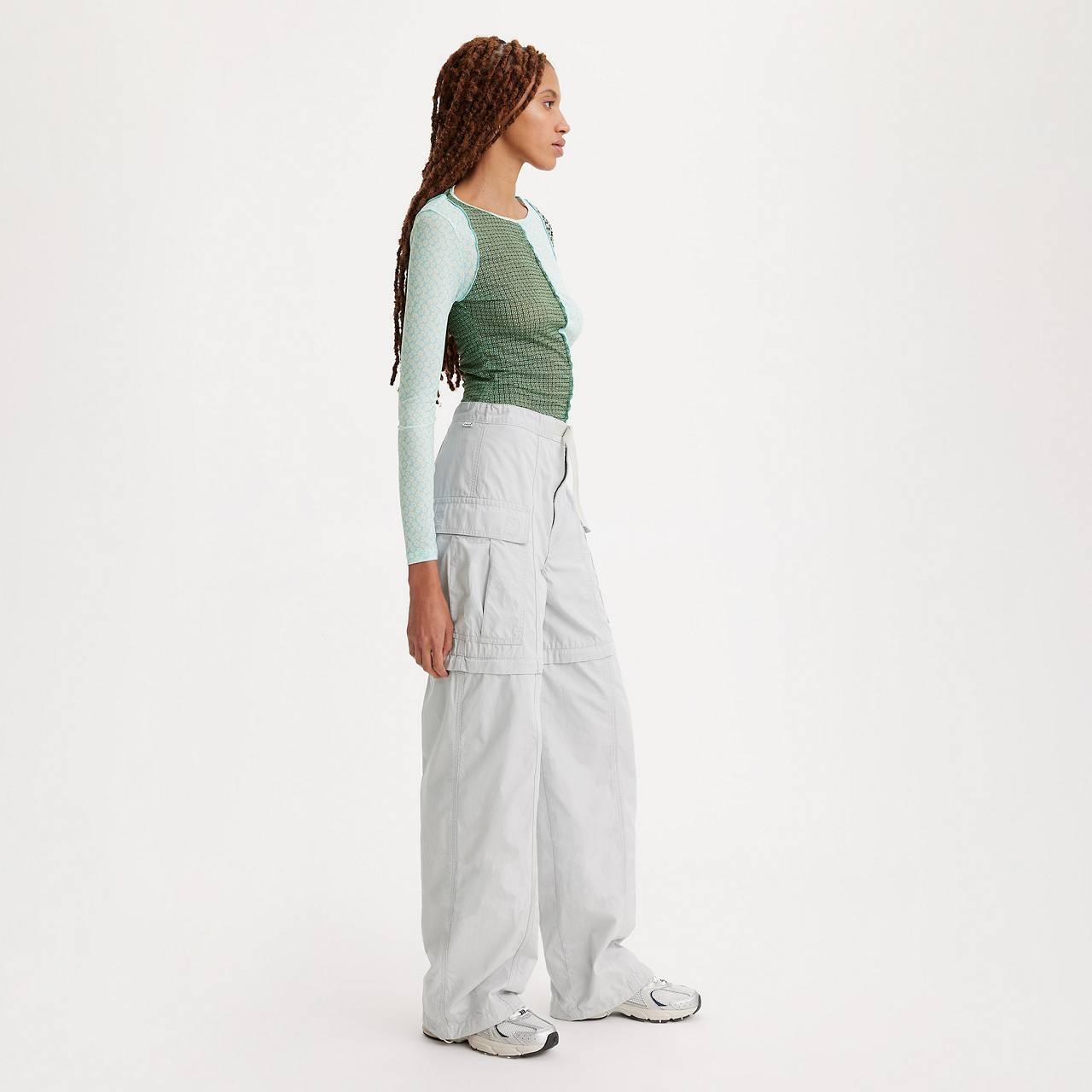 CONVERTIBLE CARGO PANTS - 4