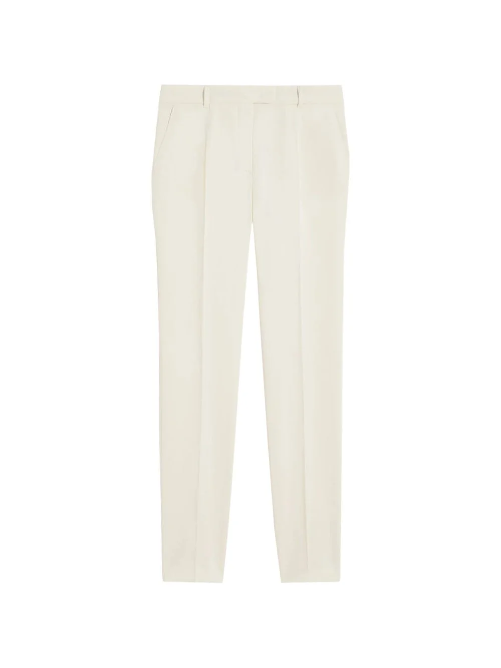 belt-loops tailored trousers - 1