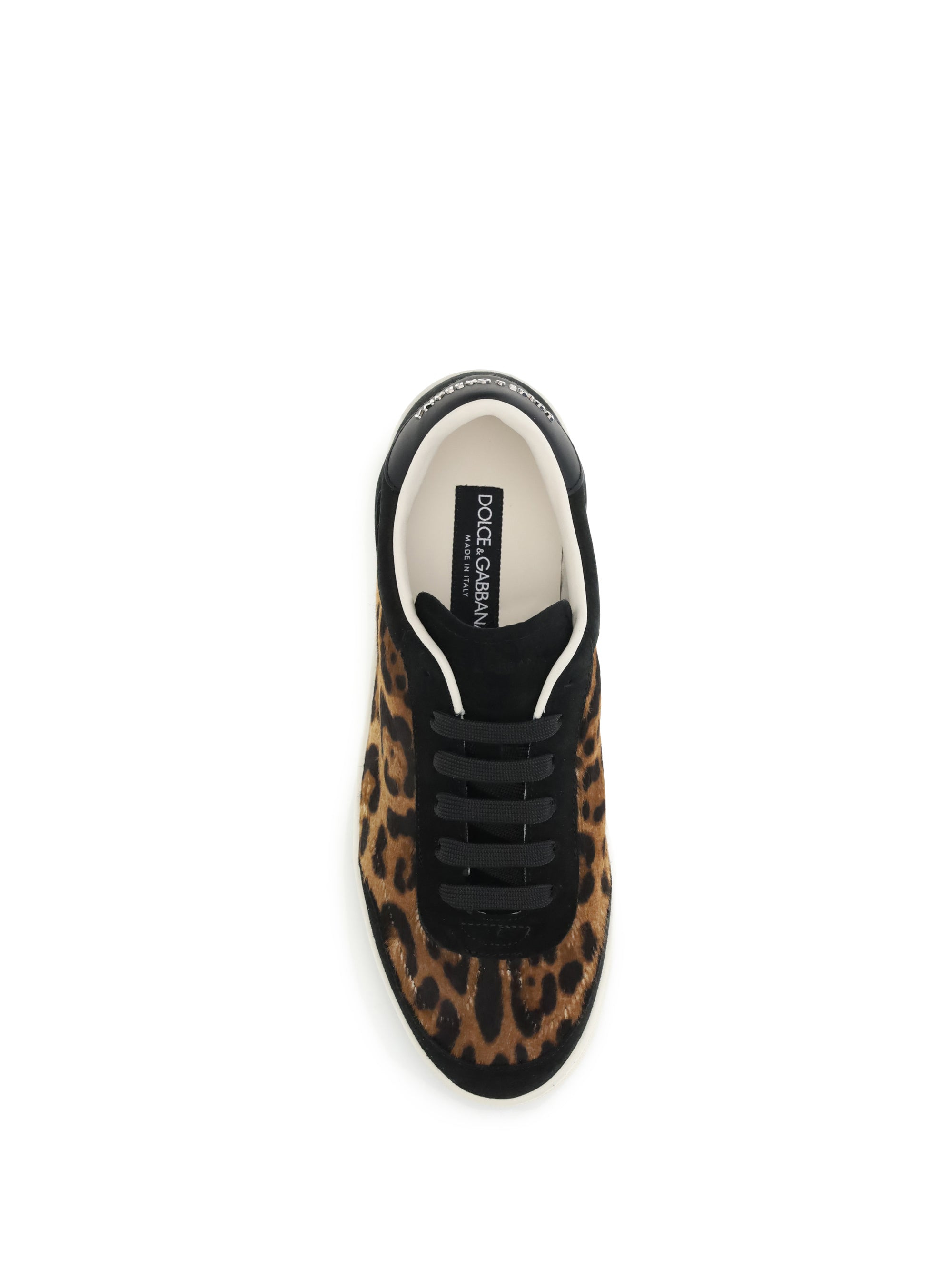 Dolce & Gabbana Men Saint Tropez Leopard Sneakers - 4
