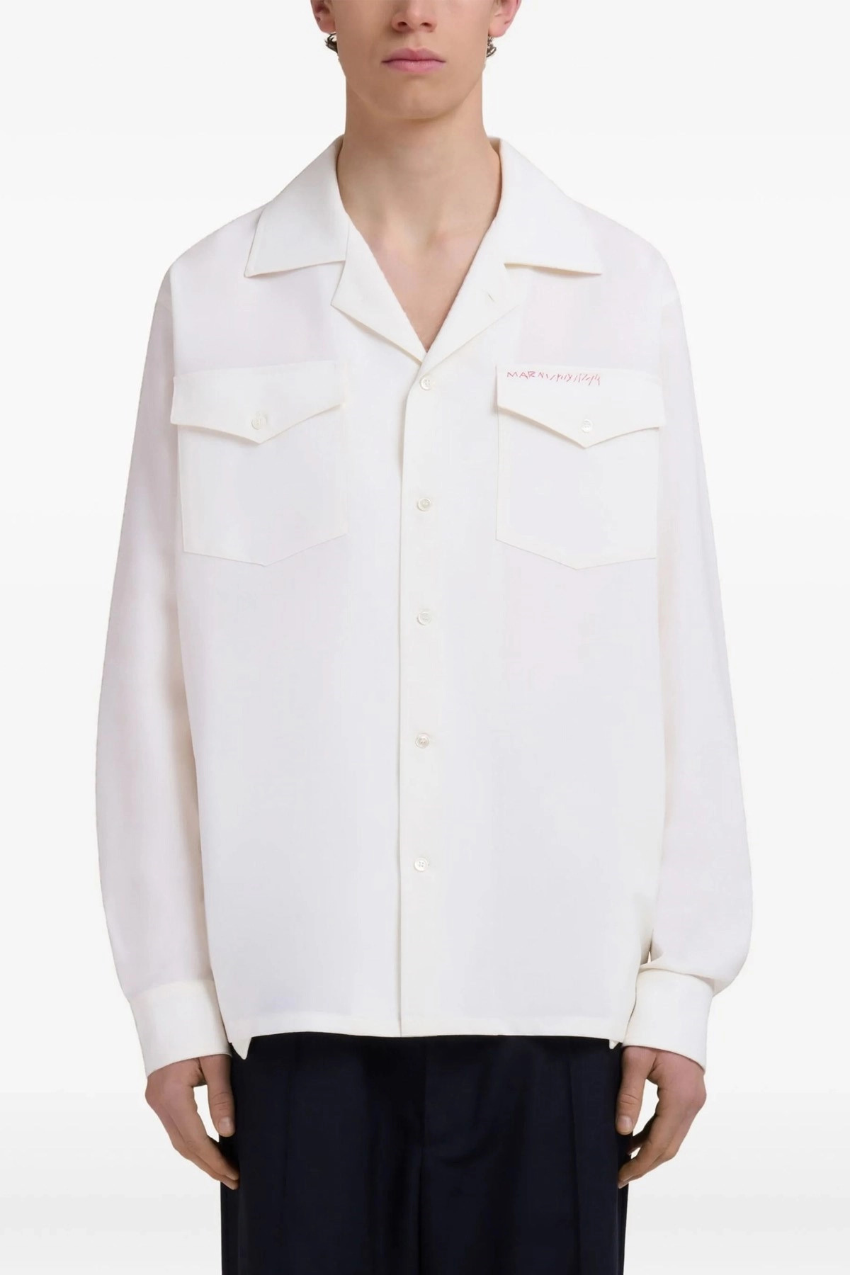 'Tropical 'Wool' shirt - 2