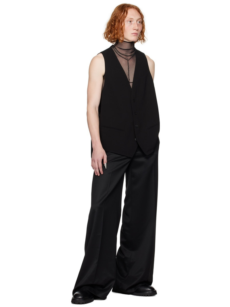 Ann Demeulemeester Black Ruben Waistcoat outlook