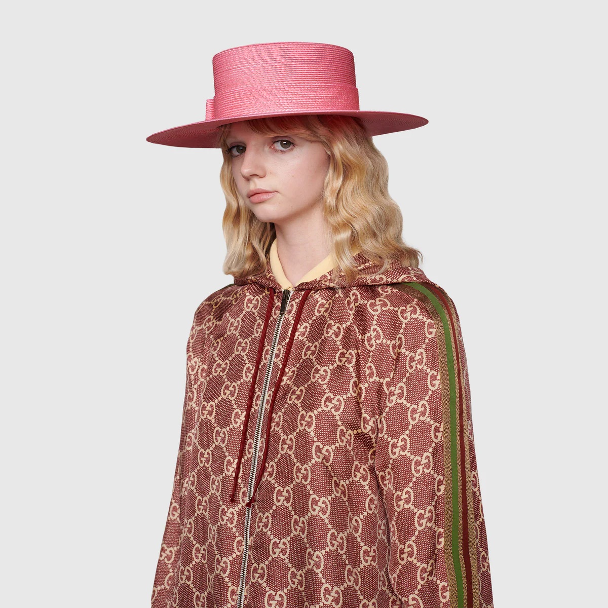 GG Supreme print silk jacket - 6