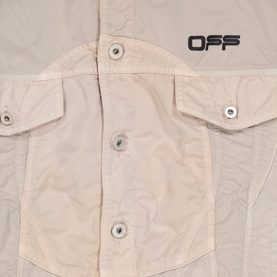 Off-White Light Grey Climb Tech Jacket - 7