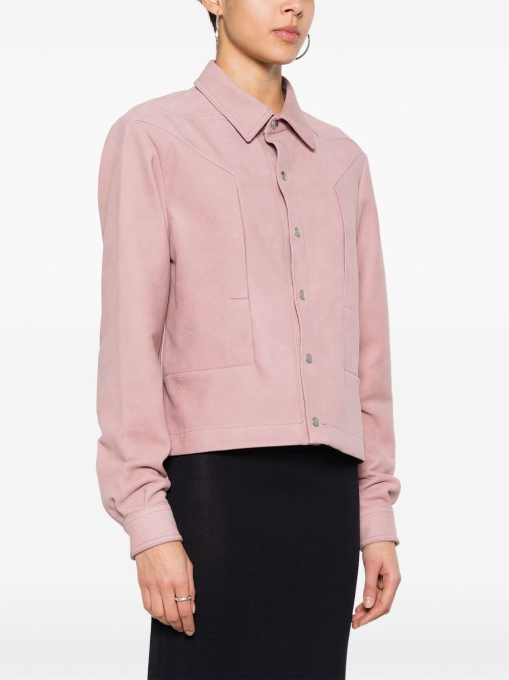 Alice Strobe leather shirt - 3