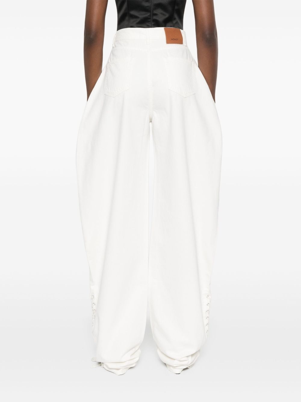 wide-leg jeans - 4