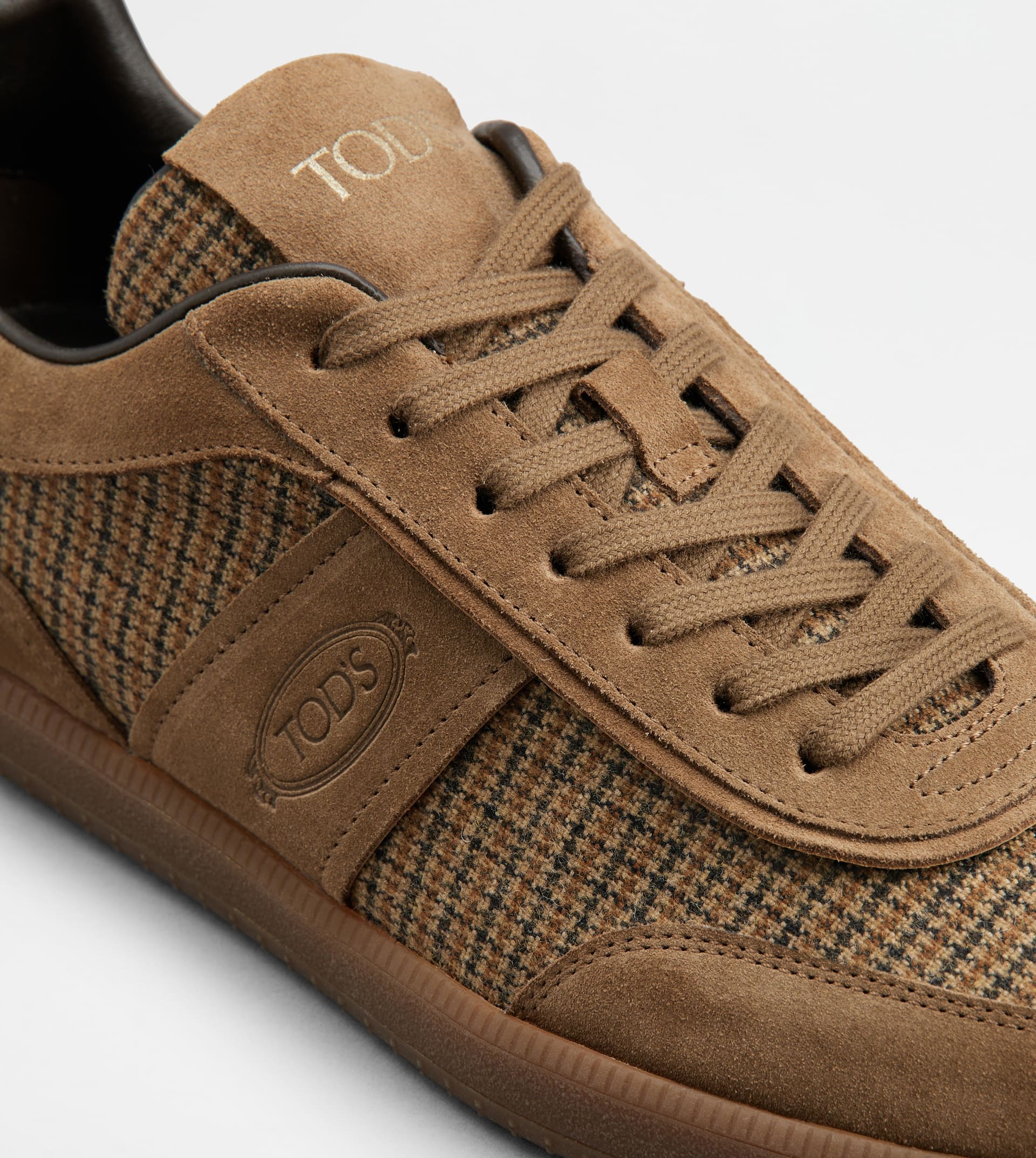TOD'S TABS SNEAKERS IN SUEDE - BROWN - 6