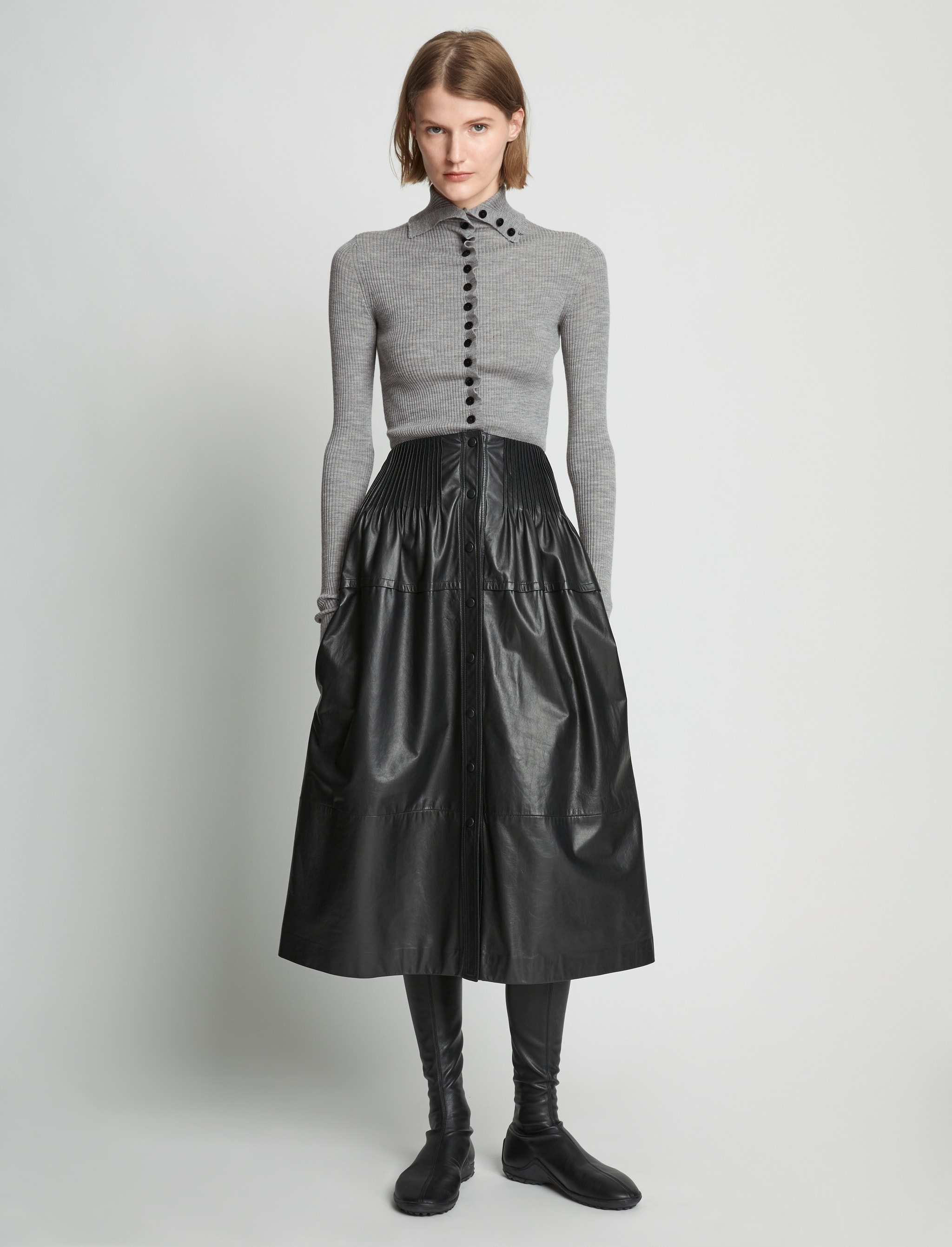 Eco Superfine Merino Button Down Sweater - 3