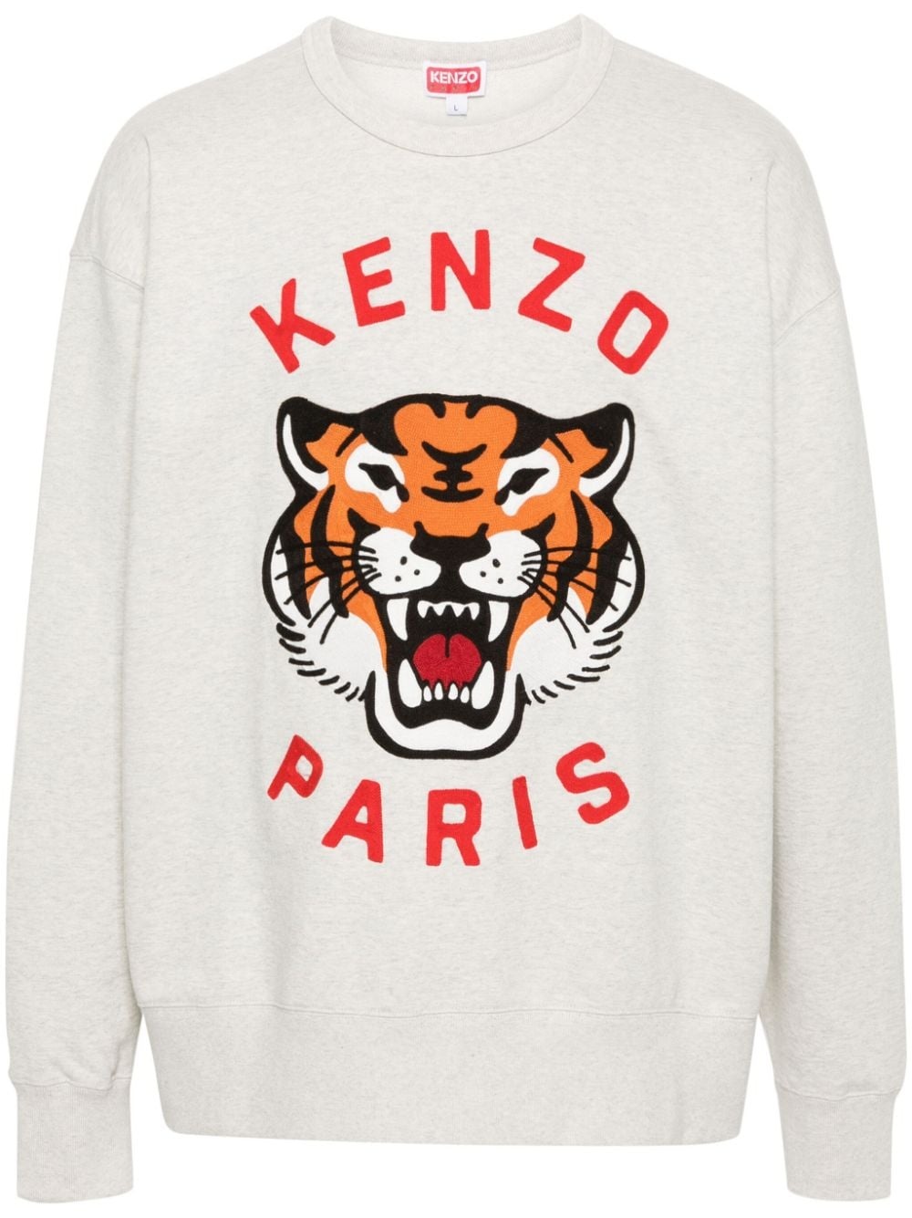 Lucky Tiger cotton sweatshirt - 1