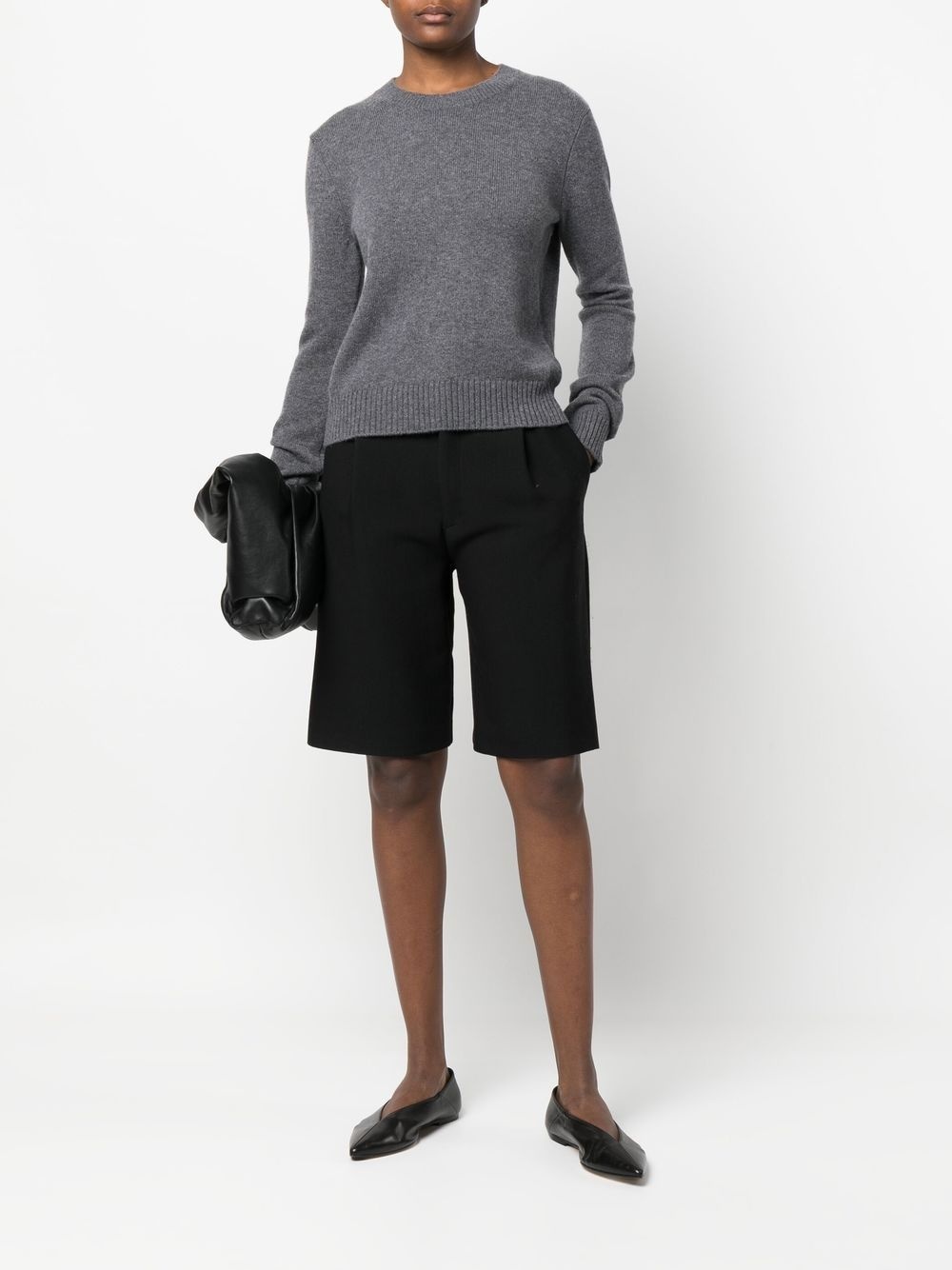 crew neck cashmere jumper - 2
