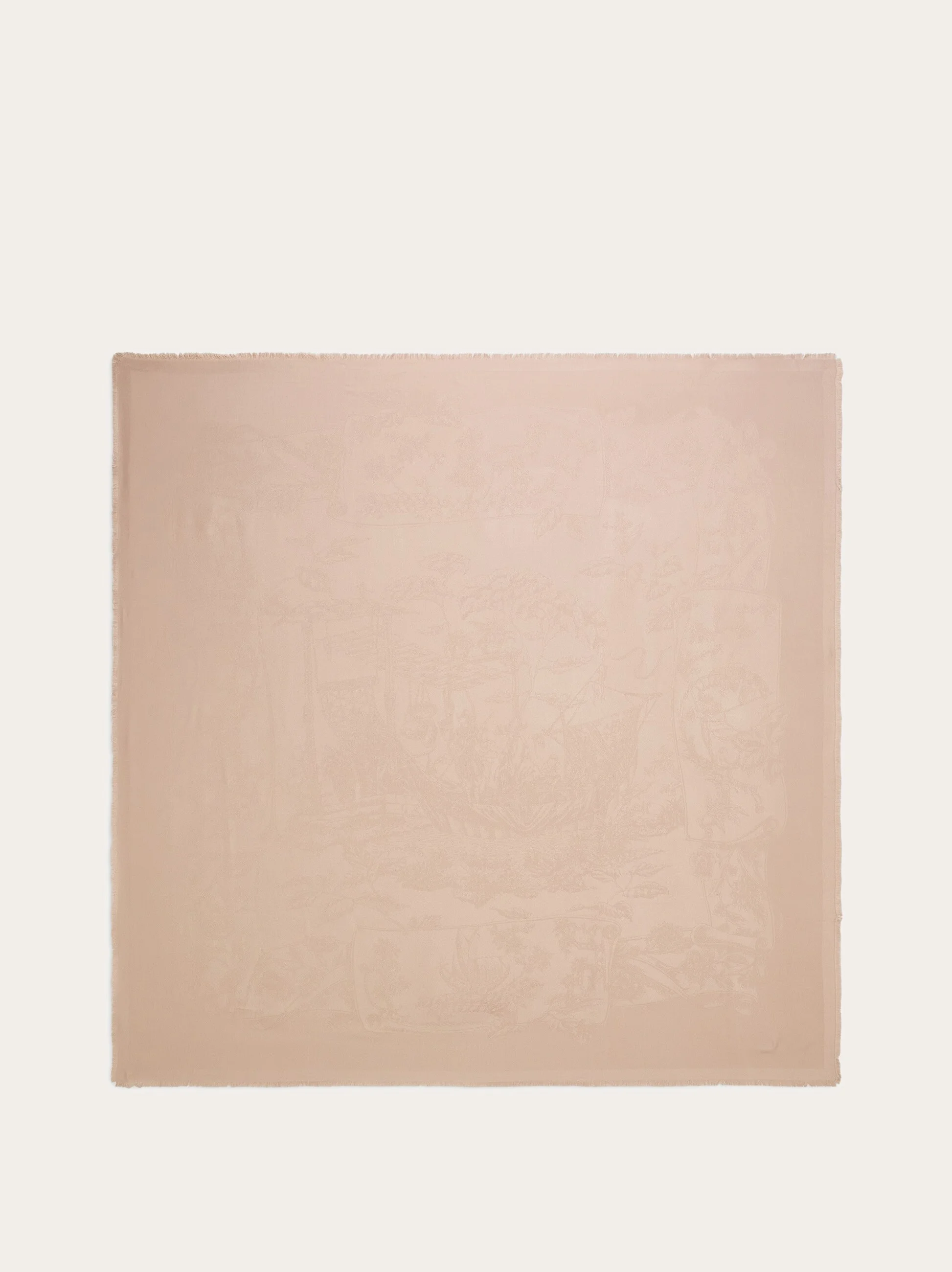 Silk jacquard shawl - 1