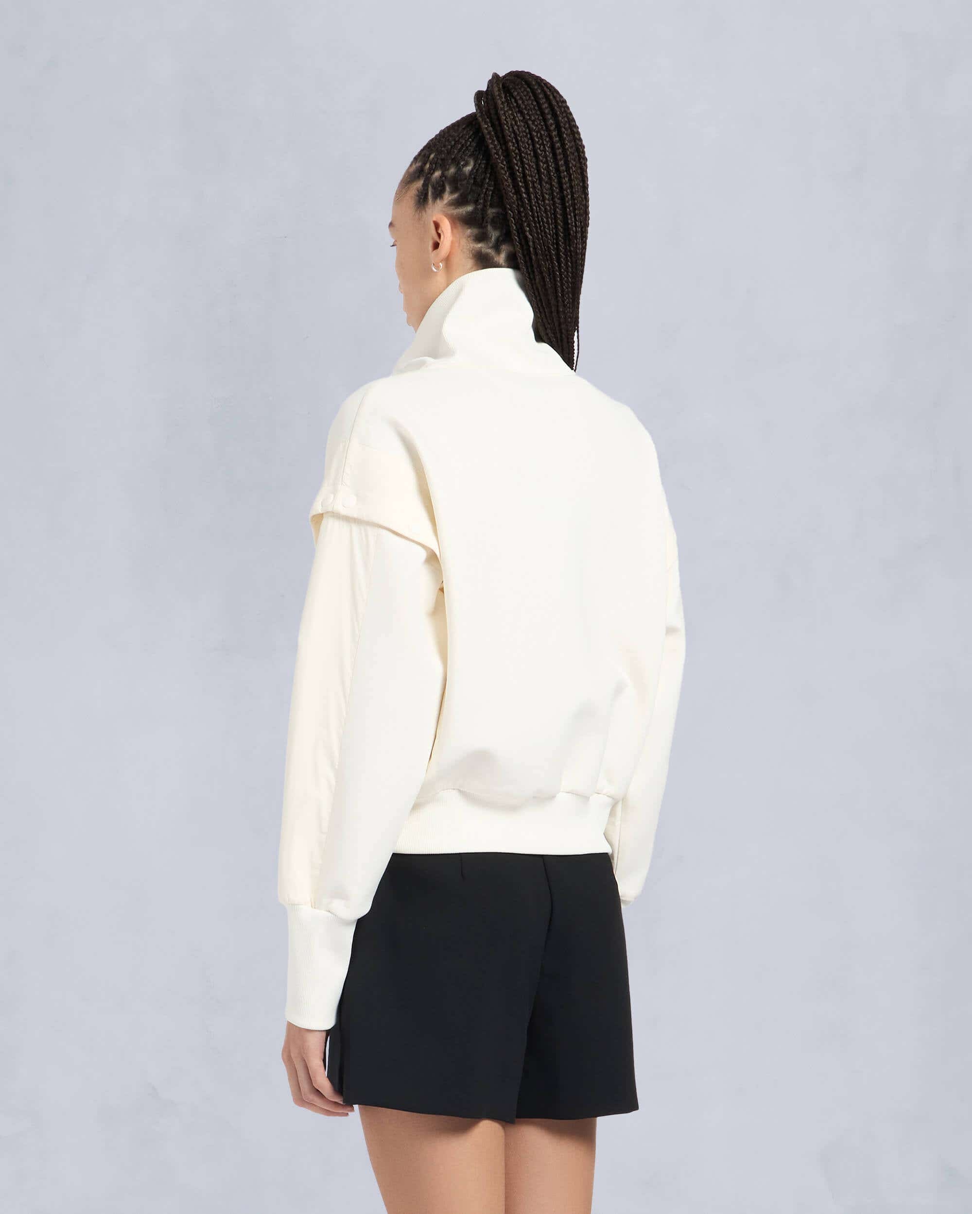 MIXMEDIA QUARTER-ZIP SWEATER - 4