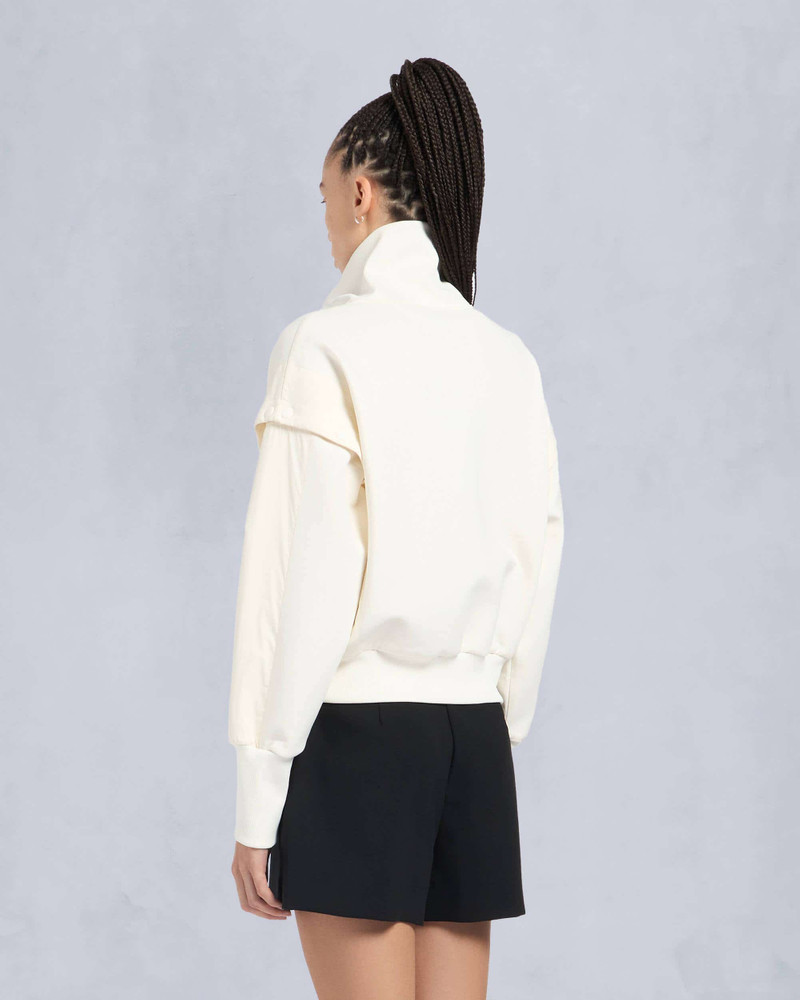 MIXMEDIA QUARTER-ZIP SWEATER 4