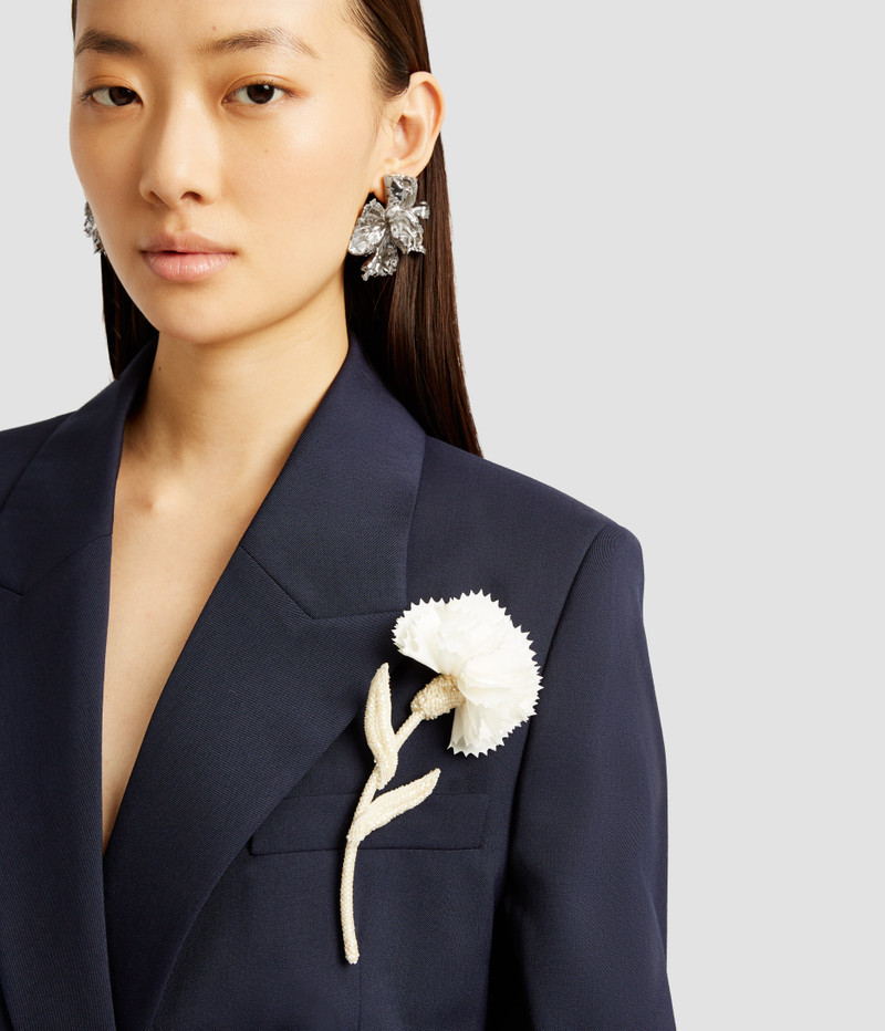 Erdem BEADED CARNATION BROOCH outlook