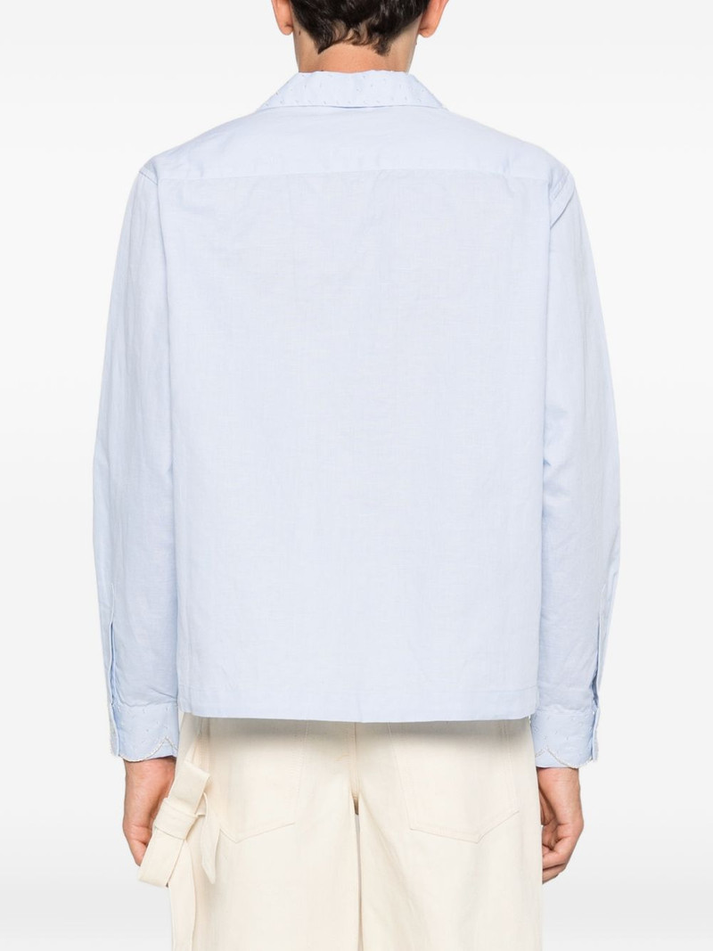 Mord floral-embroidered shirt 4