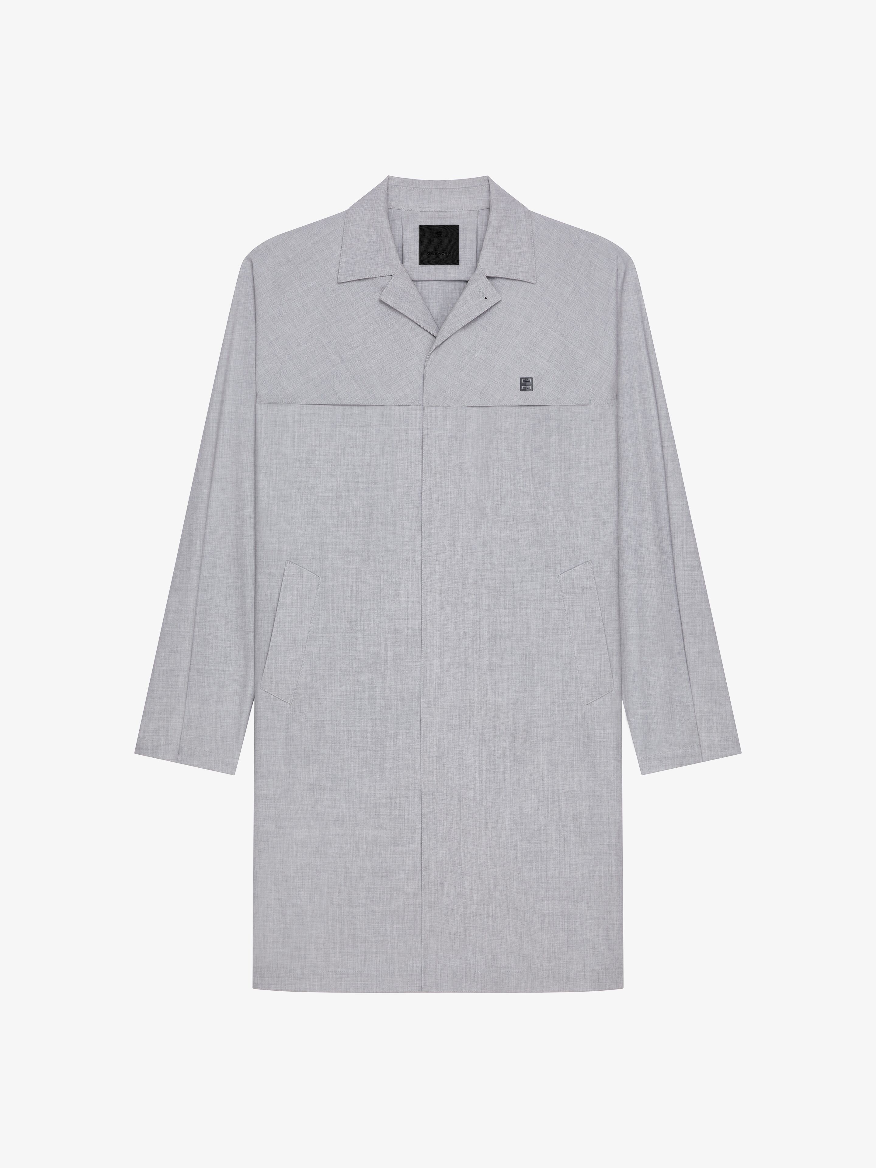 PARKA IN WOOL WITH 4G DETAIL - 1