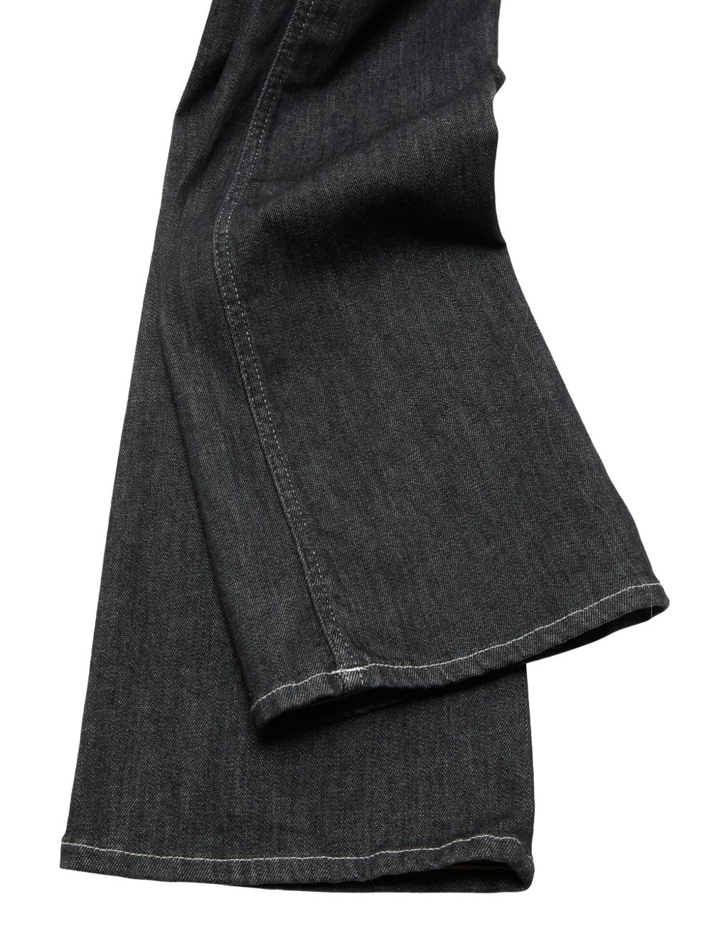 bow-detail flared trousers - 5