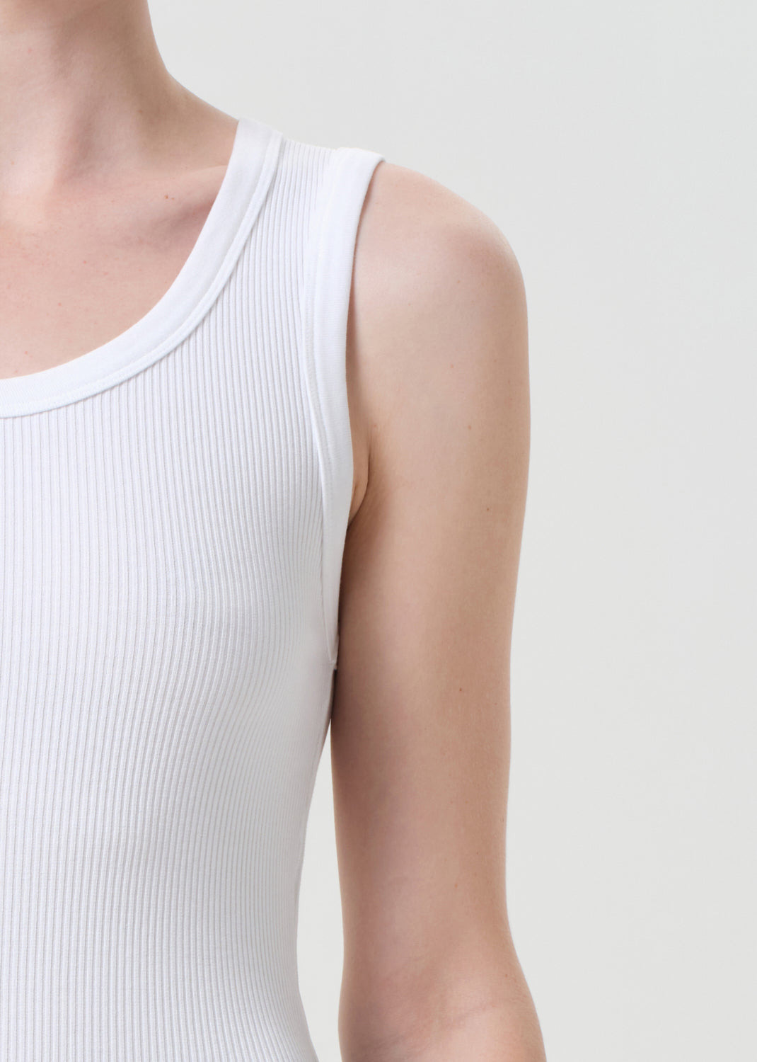 POPPY TANK IN WHITE - 5