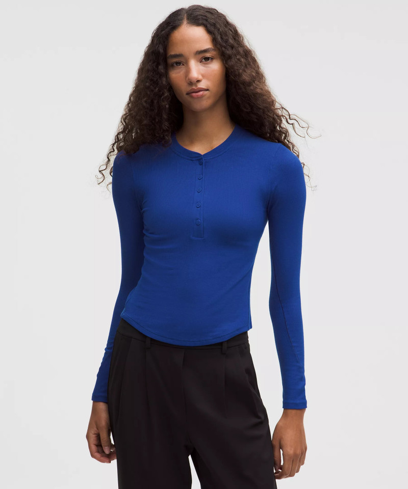 Hold Tight Long-Sleeve Henley 1