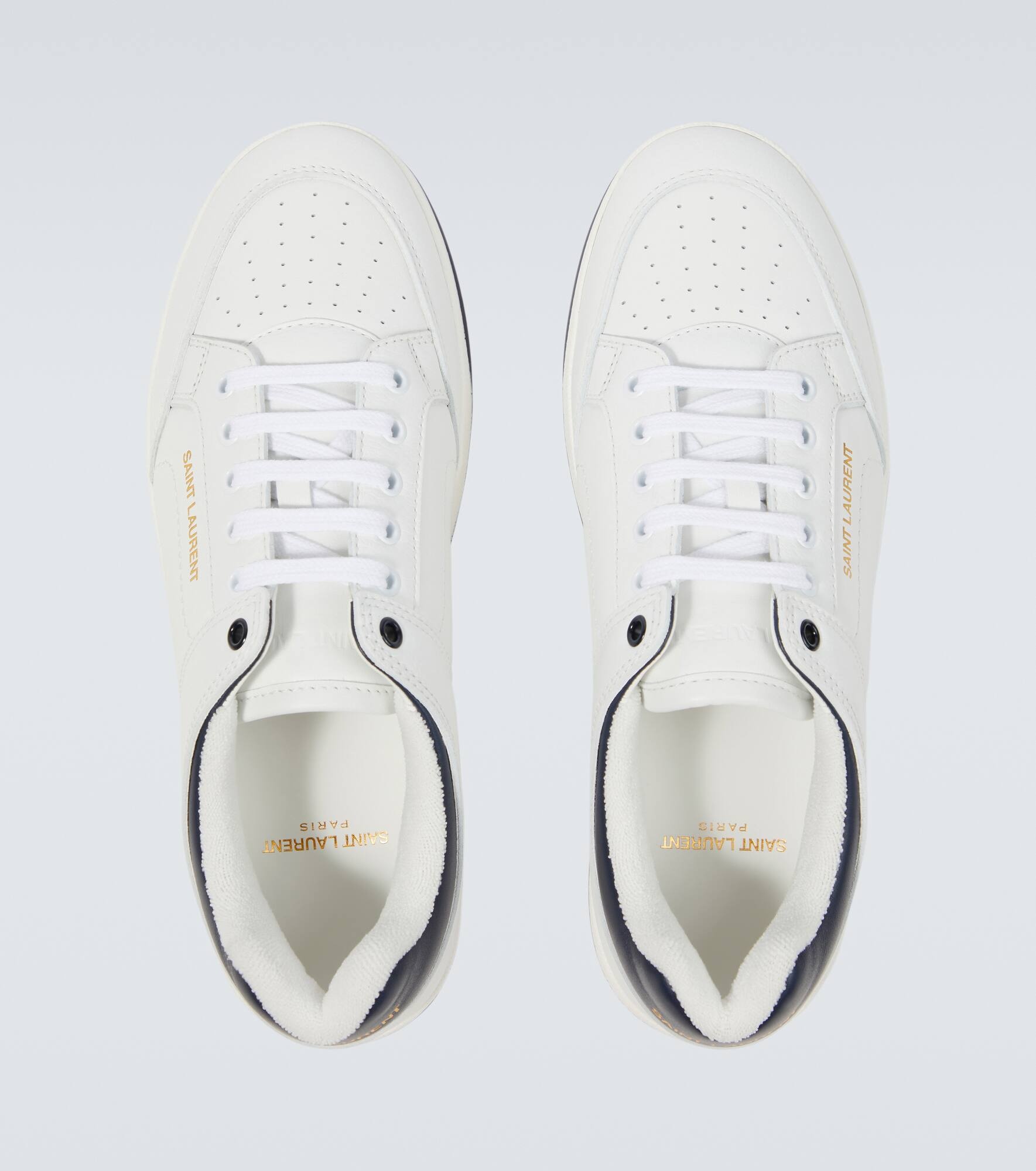 SL/61 leather sneakers - 4