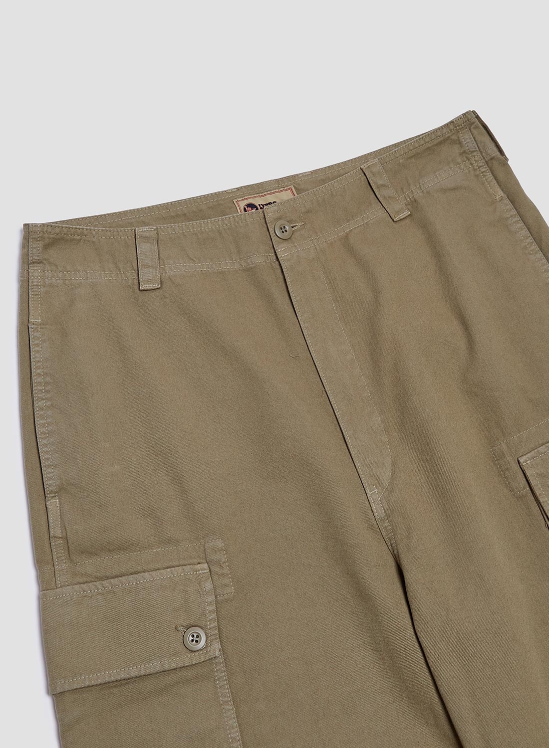 Dutch Pant Cotton Twill in Army - 8